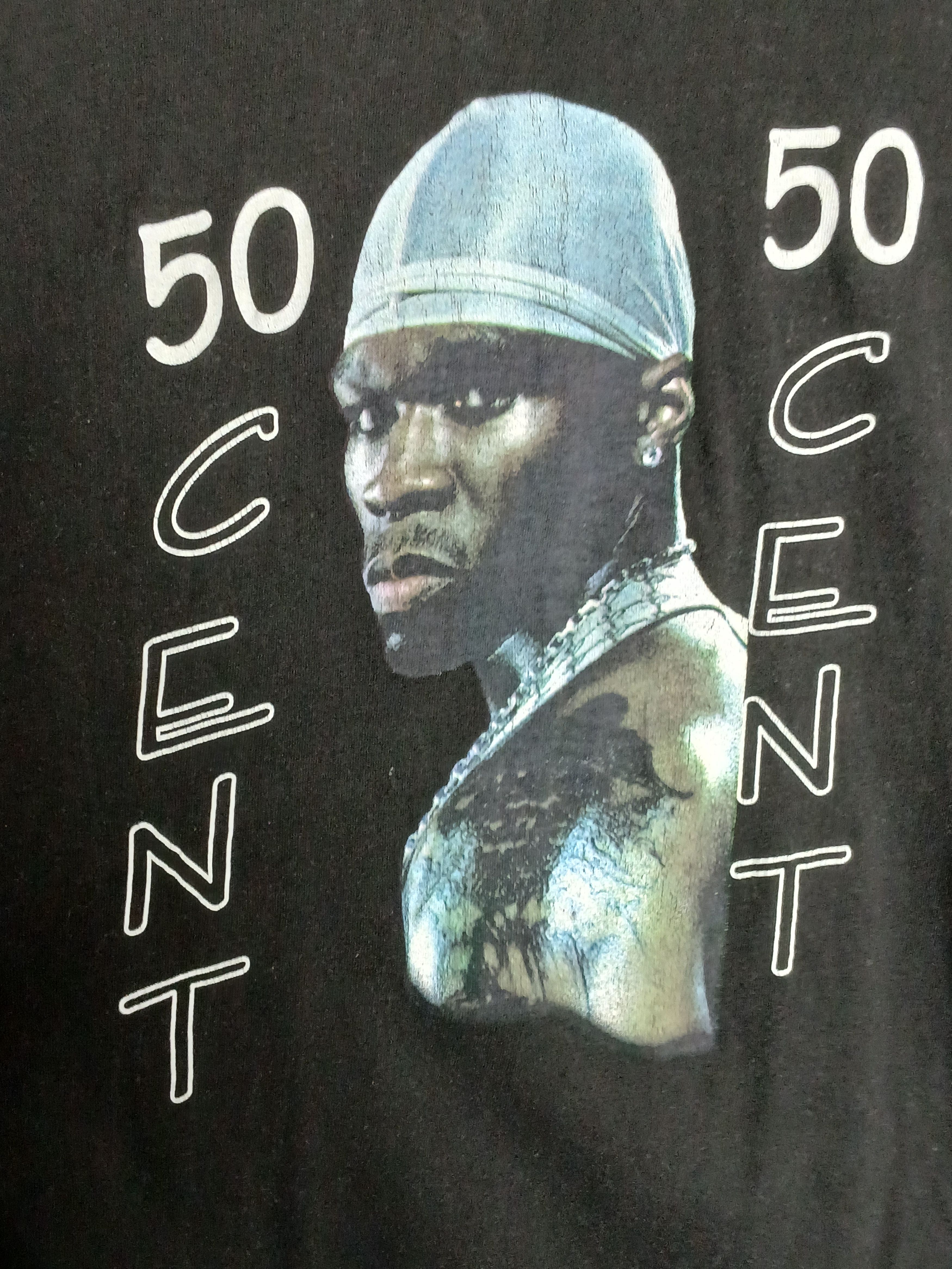50 Cent × Rap Tees × Vintage Vintage 50 Cent T-Shirt Size US M / EU 48-50 / 2 - 3 Thumbnail