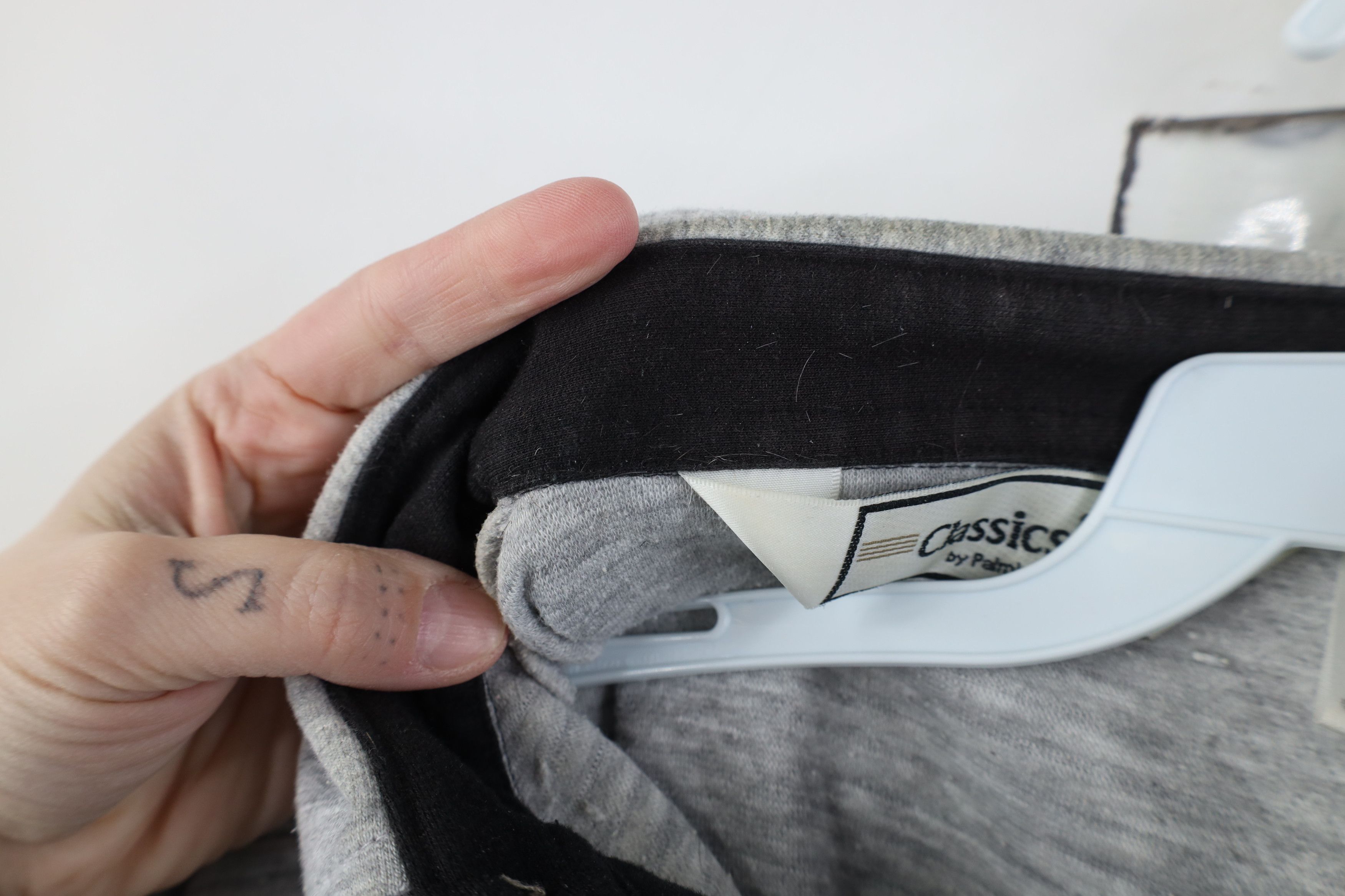 Vintage Vintage 90s Streetwear Collared Pullover Sweatshirt Gray Size US M / EU 48-50 / 2 - 7 Thumbnail