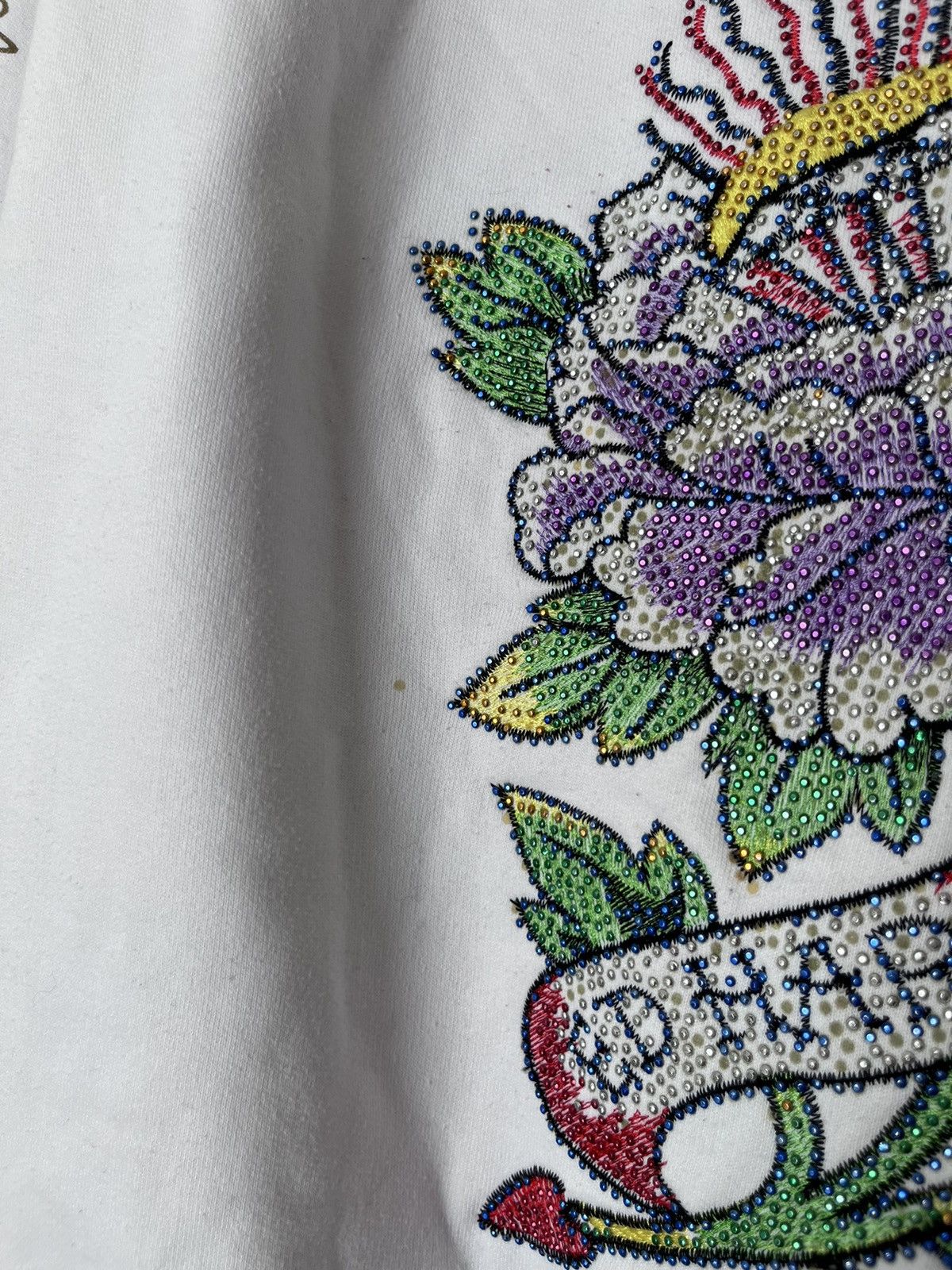 Ed Hardy Vintage Y2K Ed Hardy by Christian Audigier Women’s Hoodie Size US S / EU 44-46 / 1 - 11 Thumbnail
