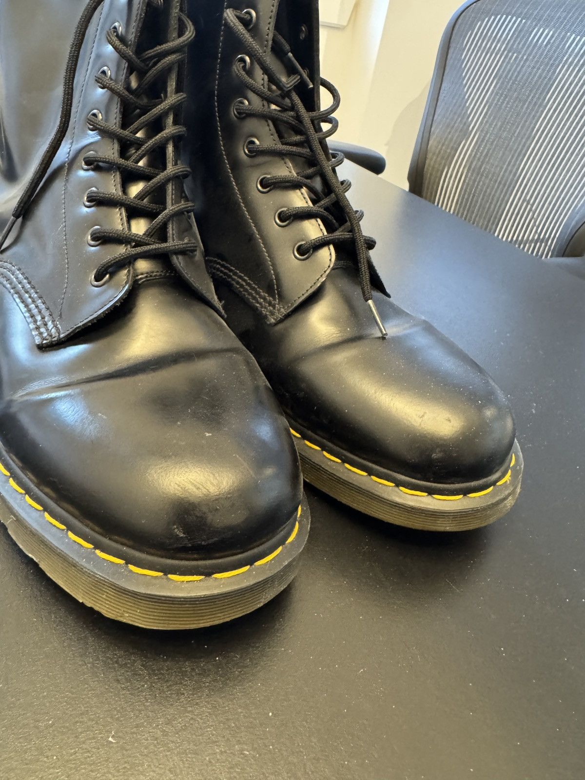 Dr. Martens Smooth Leather Doc Martens 1460 Size US 13 / EU 46 - 4 Thumbnail