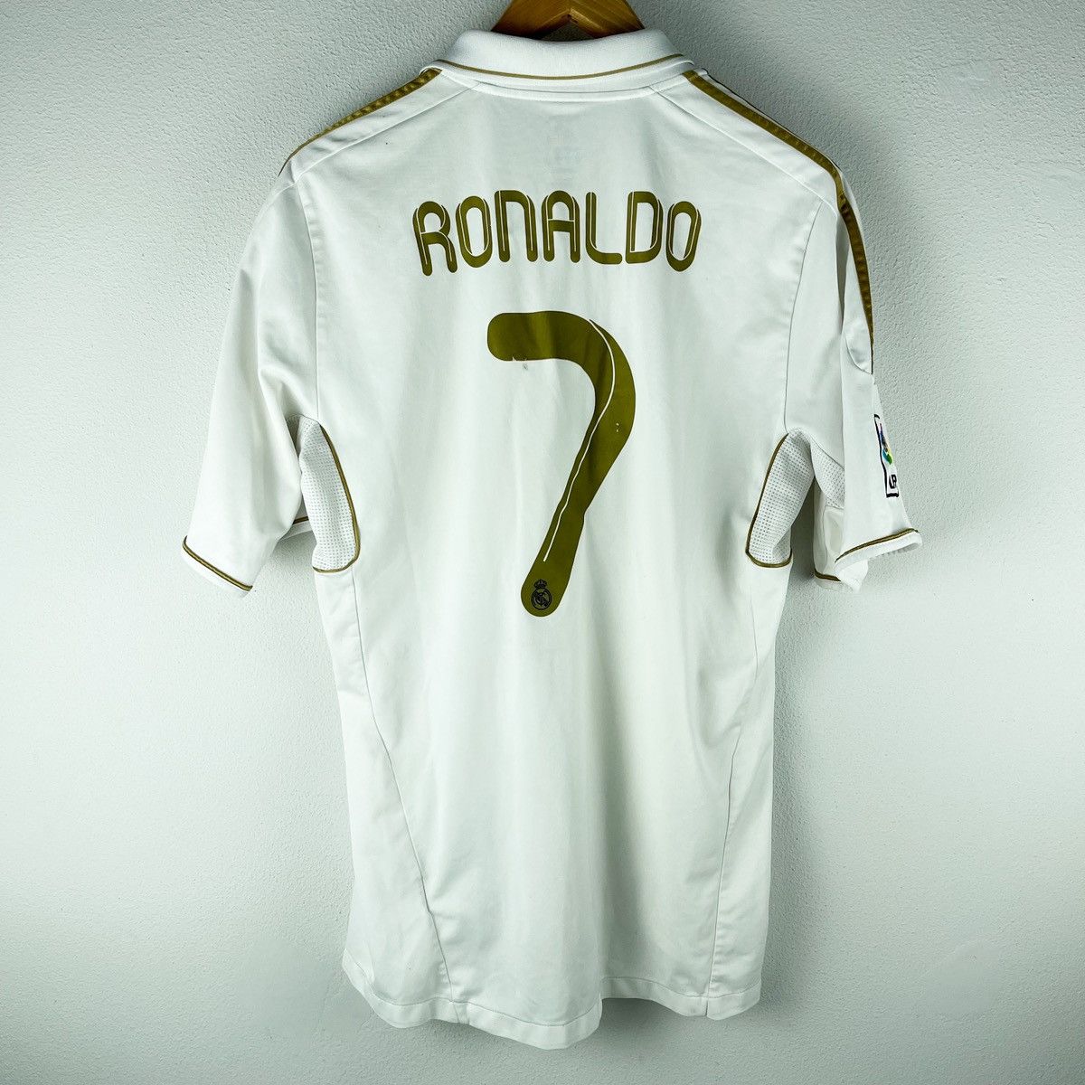 Adidas REAL MADRID ADIDAS 2011/2012 FOOTBALL HOME JERSEY RONALDO Size US XL / EU 56 / 4 - 7 Thumbnail