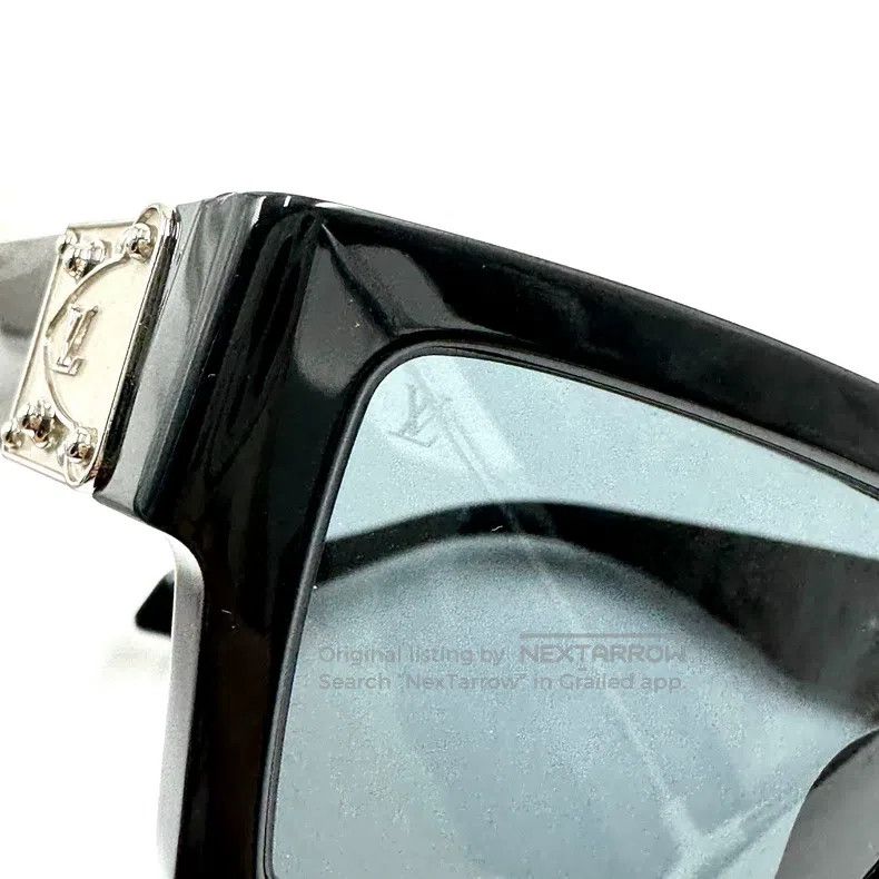 Louis Vuitton Louis Vuitton Millionaire Black Sunglasses Size ONE SIZE - 9 Thumbnail