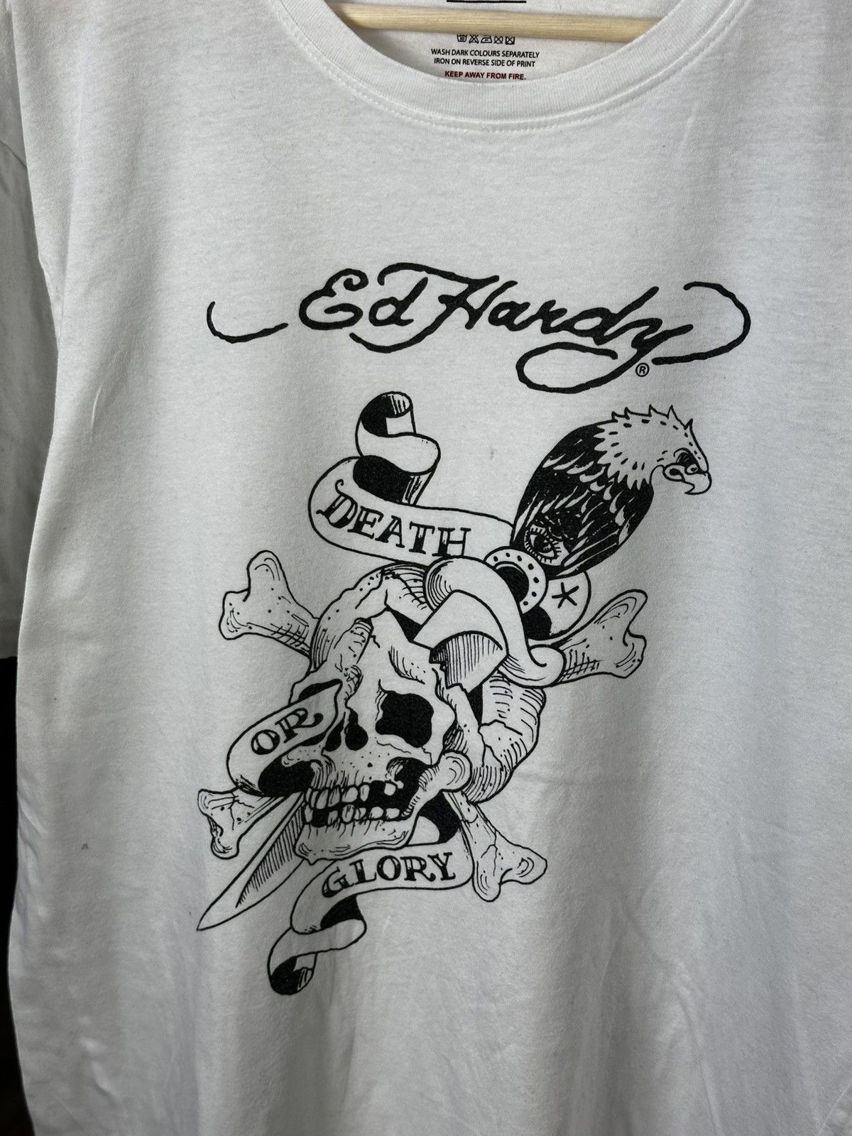 Ed Hardy Ed Hardy Vintage Skull Tee Size US XL / EU 56 / 4 - 6 Thumbnail