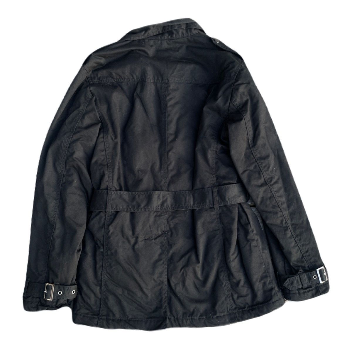 If Six Was Nine 2000s Japanese archive Zip Gimmic Button Up Belted Jacket Size US M / EU 48-50 / 2 - 4 Thumbnail