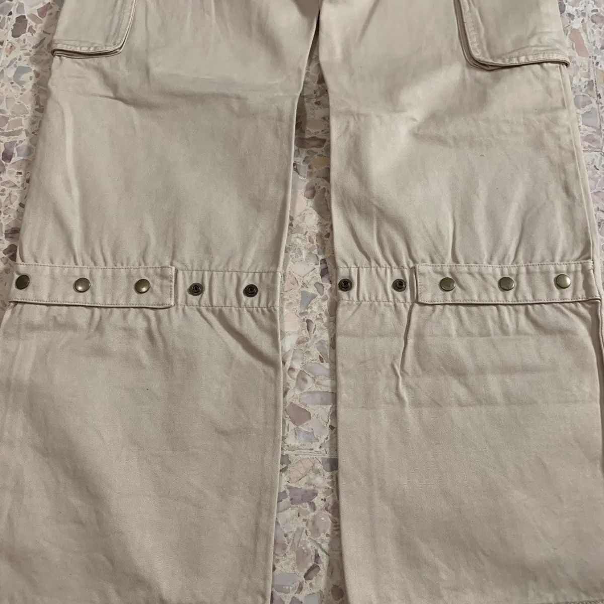 Beauty Beast MEN’s MELROSE UTILITY 31x31 PARACHUTE STUDDED TROUSERS CARGO Size US 31 - 11 Thumbnail