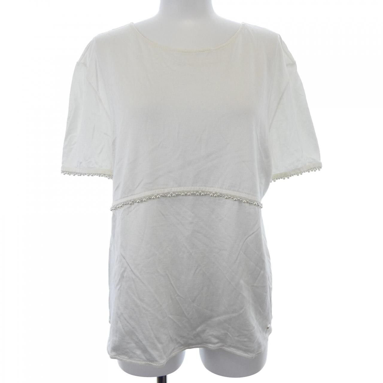Chanel Chanel Chanel T-shirt Cotton T-Shirts P52712V33521 DUTY FREE for USA Size ONE SIZE - 1 Thumbnail
