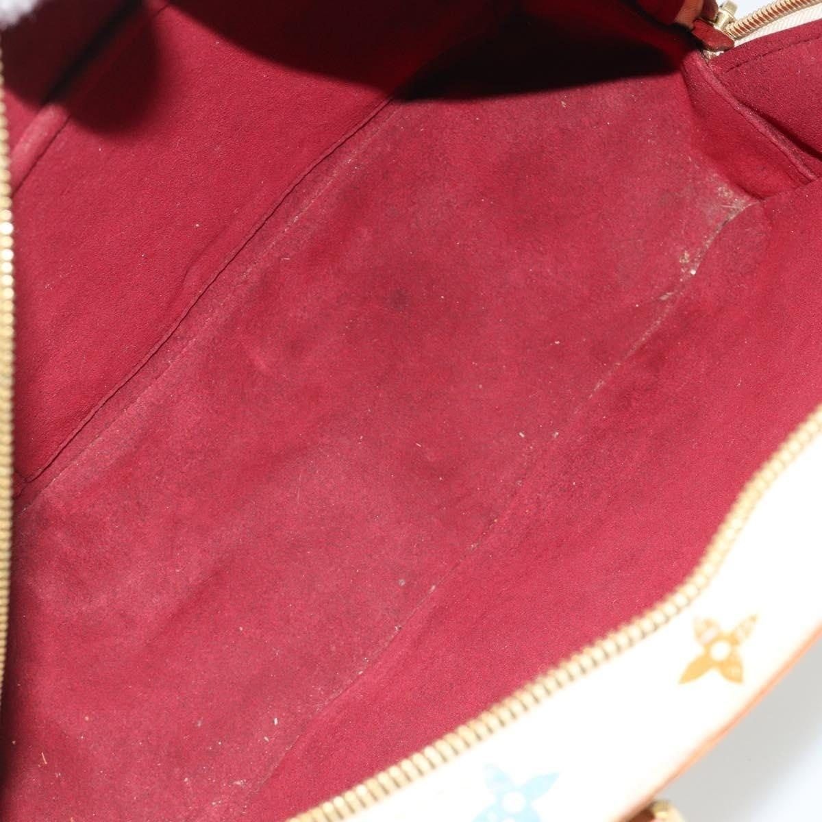 Louis Vuitton Louis Vuitton Monogram Multicolor Trouville Handbag White Size ONE SIZE - 7 Thumbnail