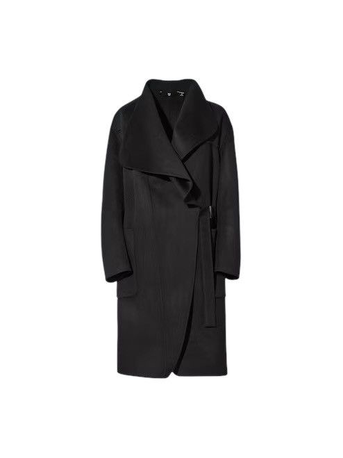Jil Sander × Uniqlo Jil Sander X Japanese Brand Wool Blend Collarless Coat Size L / US 10 / IT 46 - 3 Thumbnail