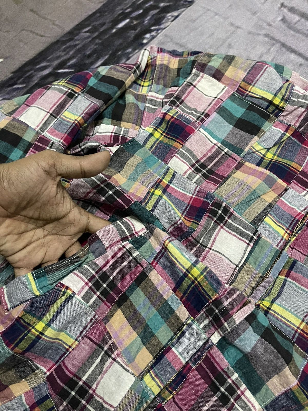 Kapital 80s KAPITAL INSPIRED BRAND CAMBRIDGE HOUSE PATCHWORK RARE Size US M / EU 48-50 / 2 - 11 Thumbnail