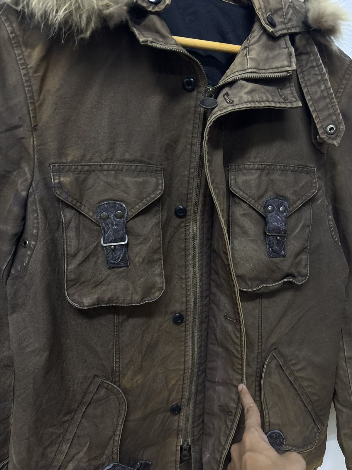 PPFM PPFM Fur Parka Jacket If Six Was Nine Style Size US M / EU 48-50 / 2 - 7 Thumbnail