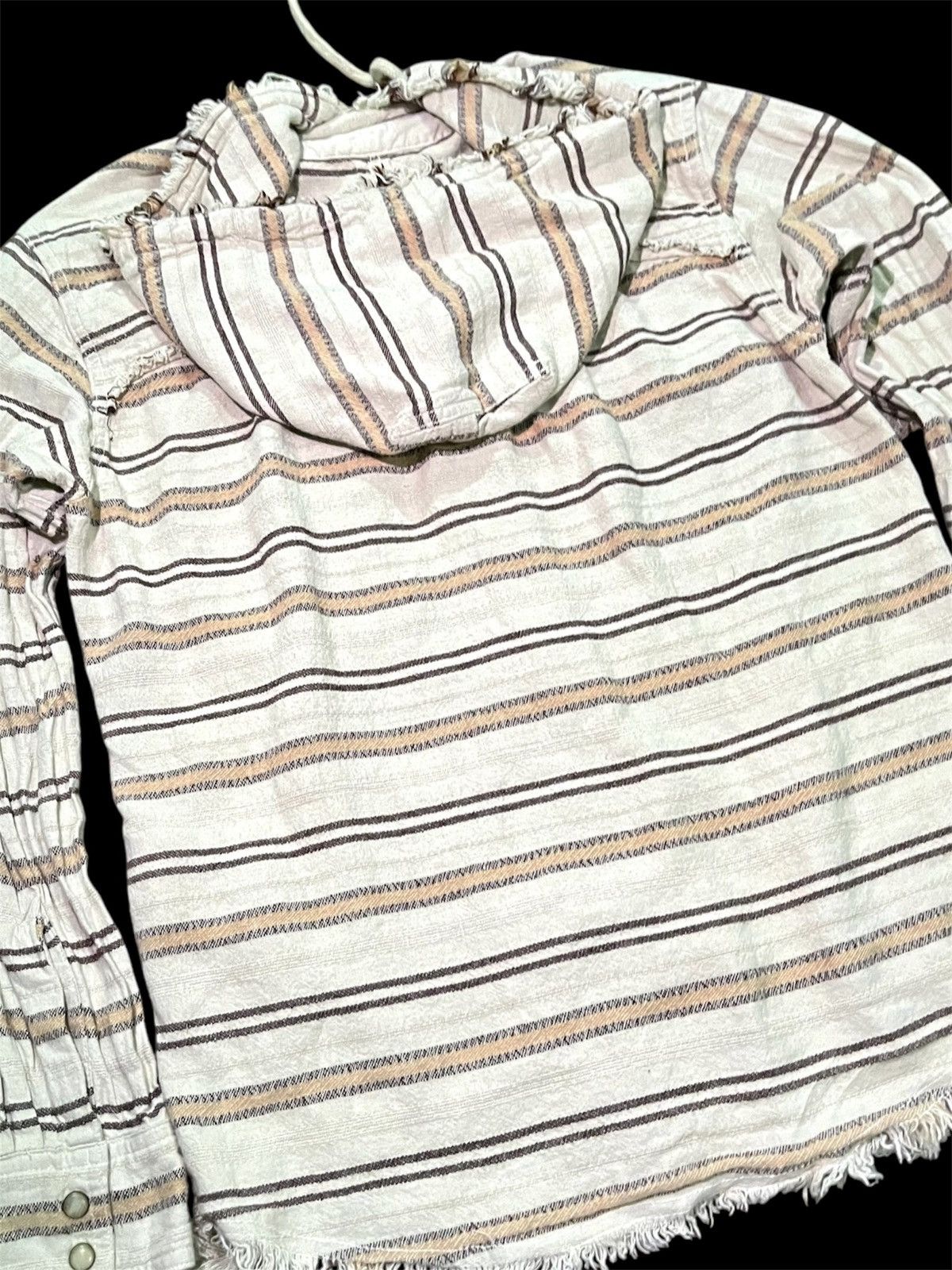 Le Grande Bleu (L.G.B.) Japanese Goa flanel hoodie punk style Size US M / EU 48-50 / 2 - 7 Thumbnail