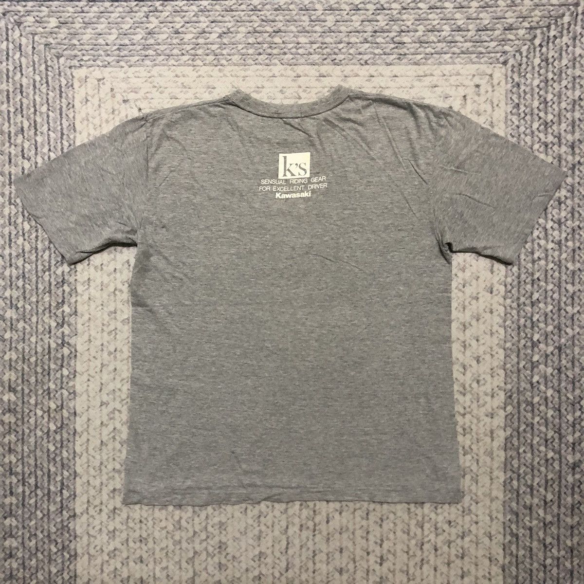 Japanese Brand × Vintage Rare Vintage 90s K’s by Kawasaki Motorcycle Tees Size US S / EU 44-46 / 1 - 9 Thumbnail