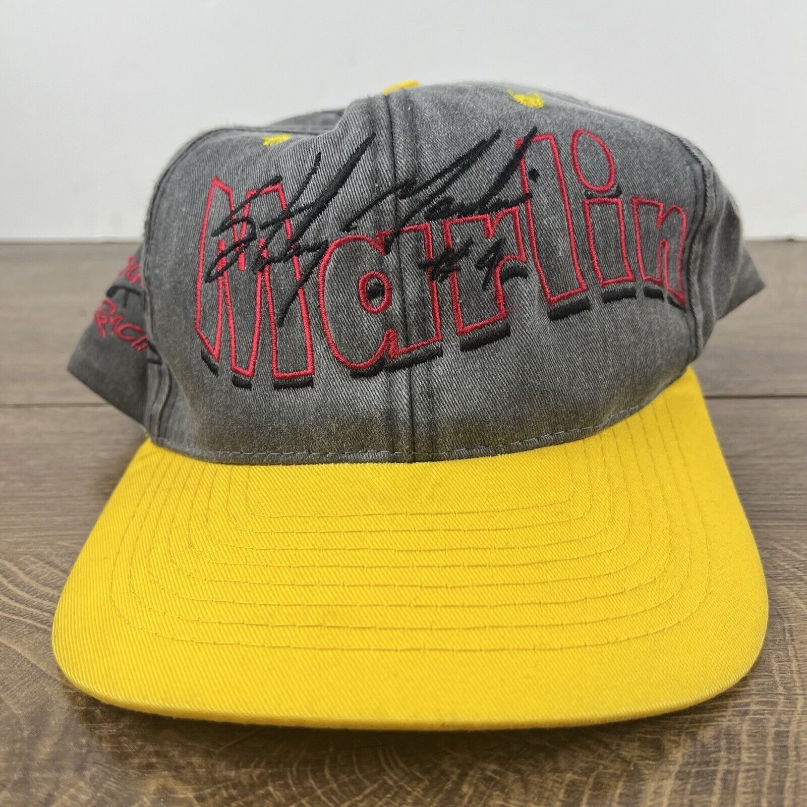 Other Sterling Martin Hat NASCAR Racing Gray Hat Adjustable Gray A Size ONE SIZE - 5 Thumbnail