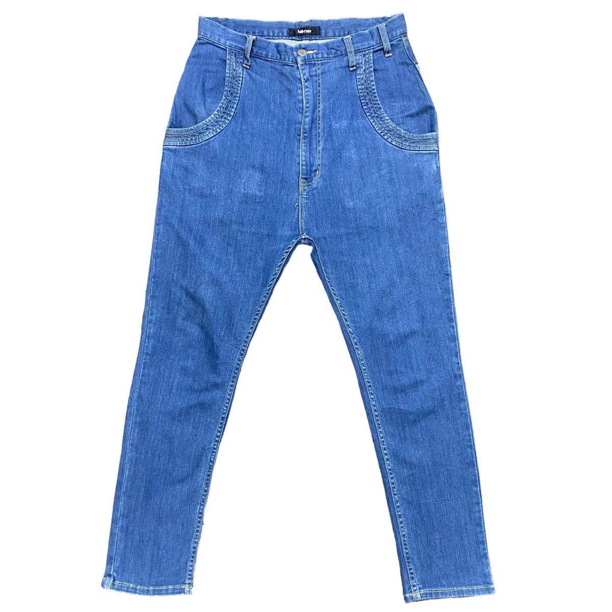 Ne-Net Ne-net Denim Drop Crotch Pants Size 28" / US 6 / IT 42 - 2 Thumbnail