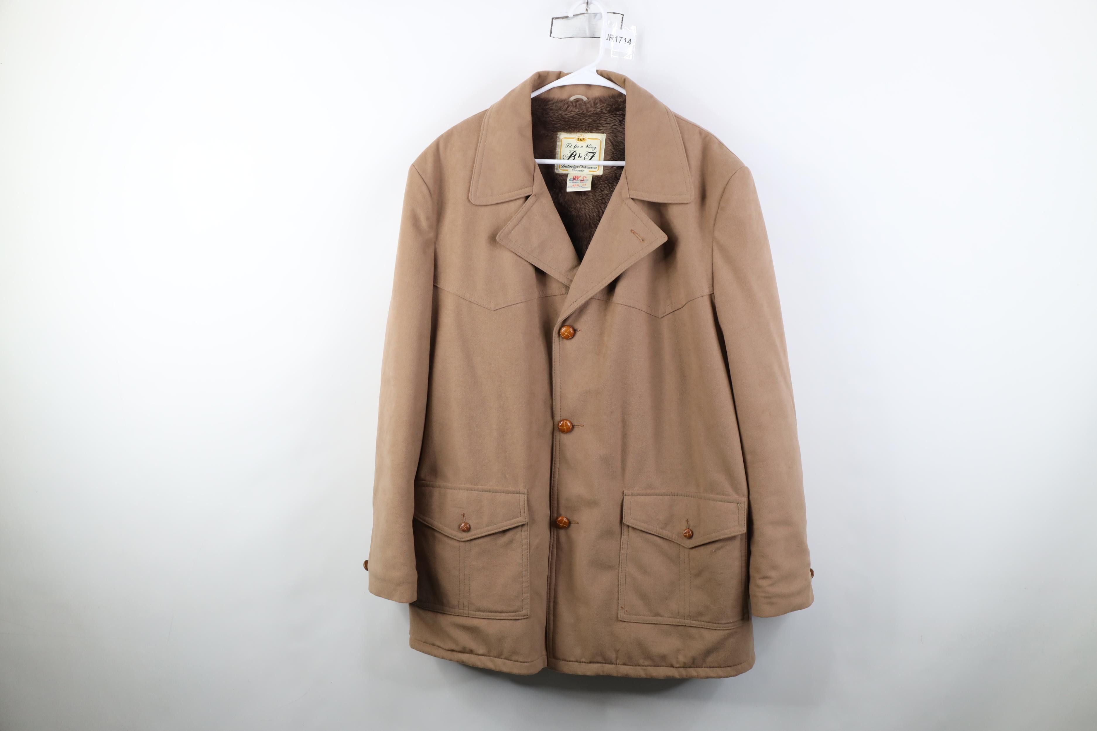 Vintage Vintage 60s Rockabilly Lined Marlboro Man Rancher Jacket Size US XXL / EU 58 / 5 - 1 Thumbnail