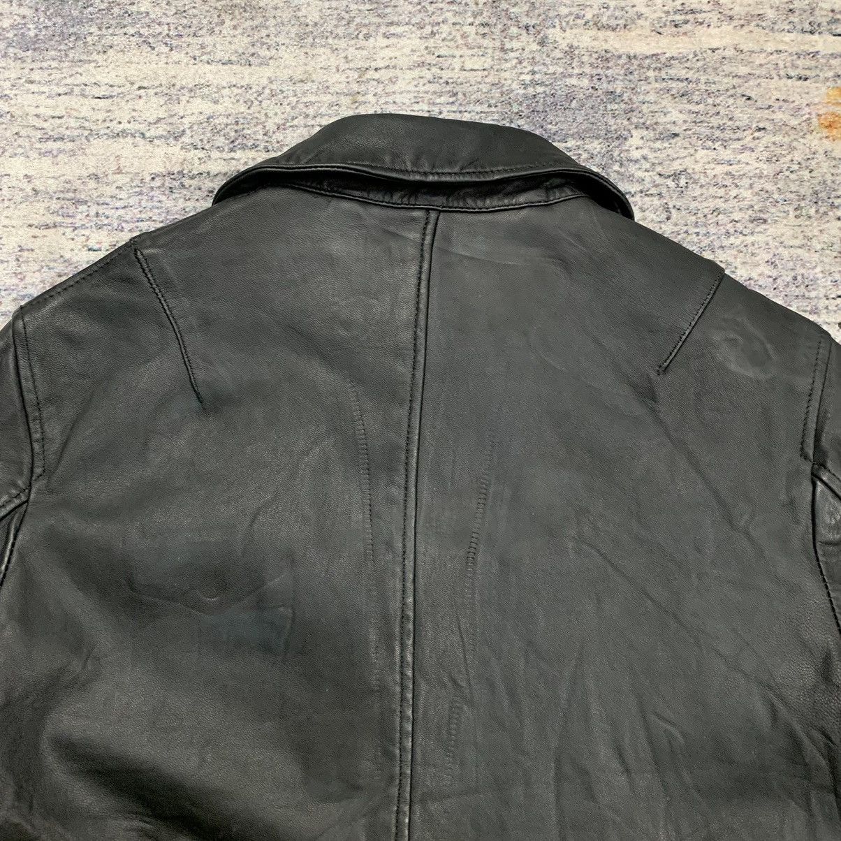 Isamu Katayama Backlash Sage de cret cargo leather jacket Size US M / EU 48-50 / 2 - 9 Thumbnail