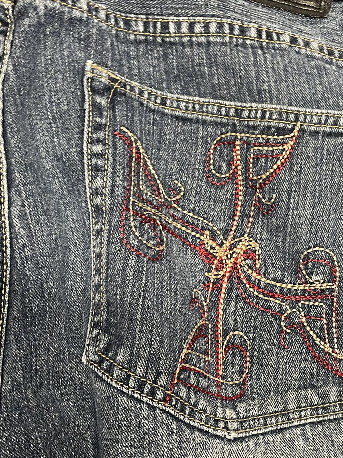 Fubu Y2K FUBU Embroidered Jeans 40x32 Size US 40 / EU 56 - 10 Thumbnail