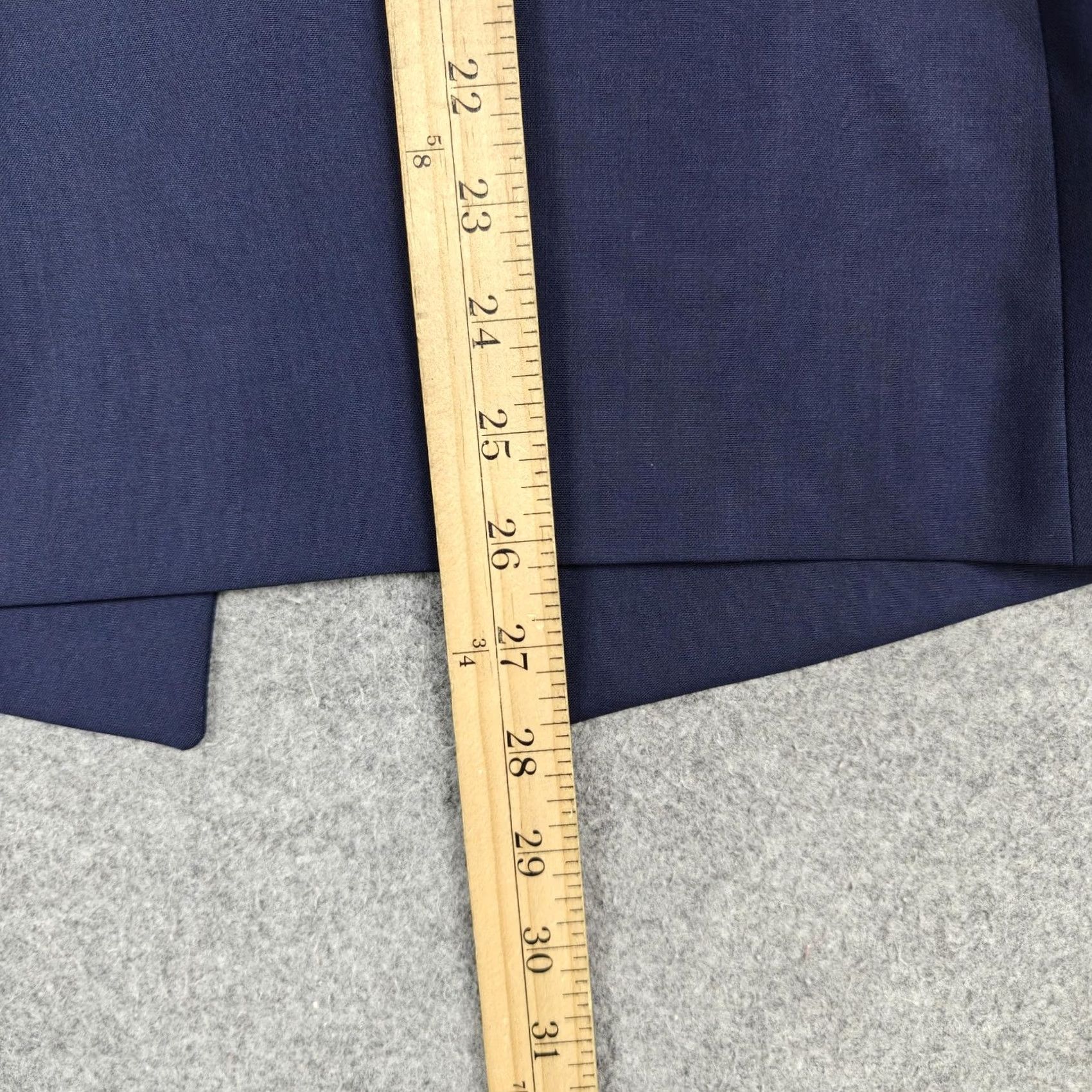 Theory Theory Blazer Womens 2 Blue Etiennette B Wool One Button Lined Jacket Workwear Size XS / US 0-2 / IT 36-38 - 7 Thumbnail