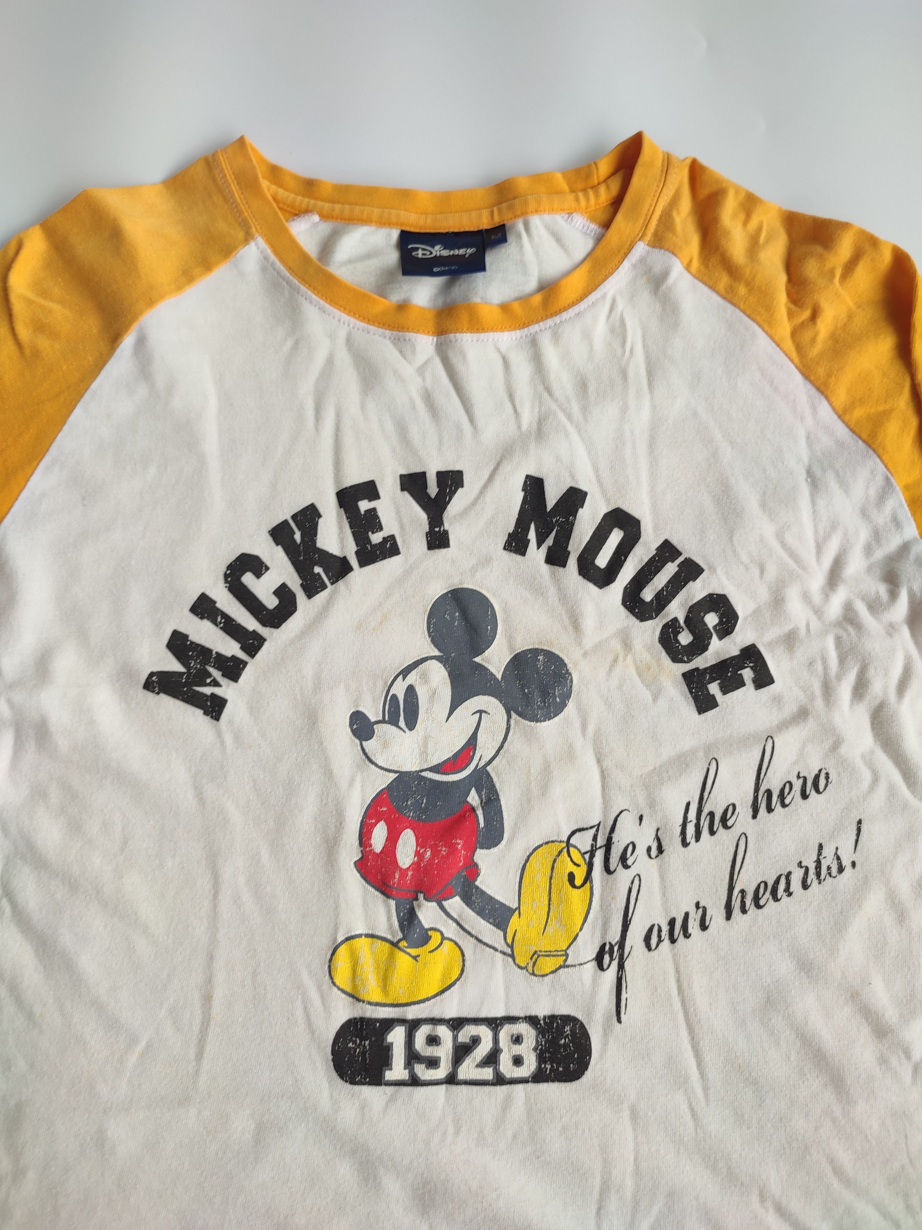Mickey Mouse VINTAGE 90'S MICKEY MOUSE LONGSLEEVE TSHIRT Size US M / EU 48-50 / 2 - 3 Thumbnail