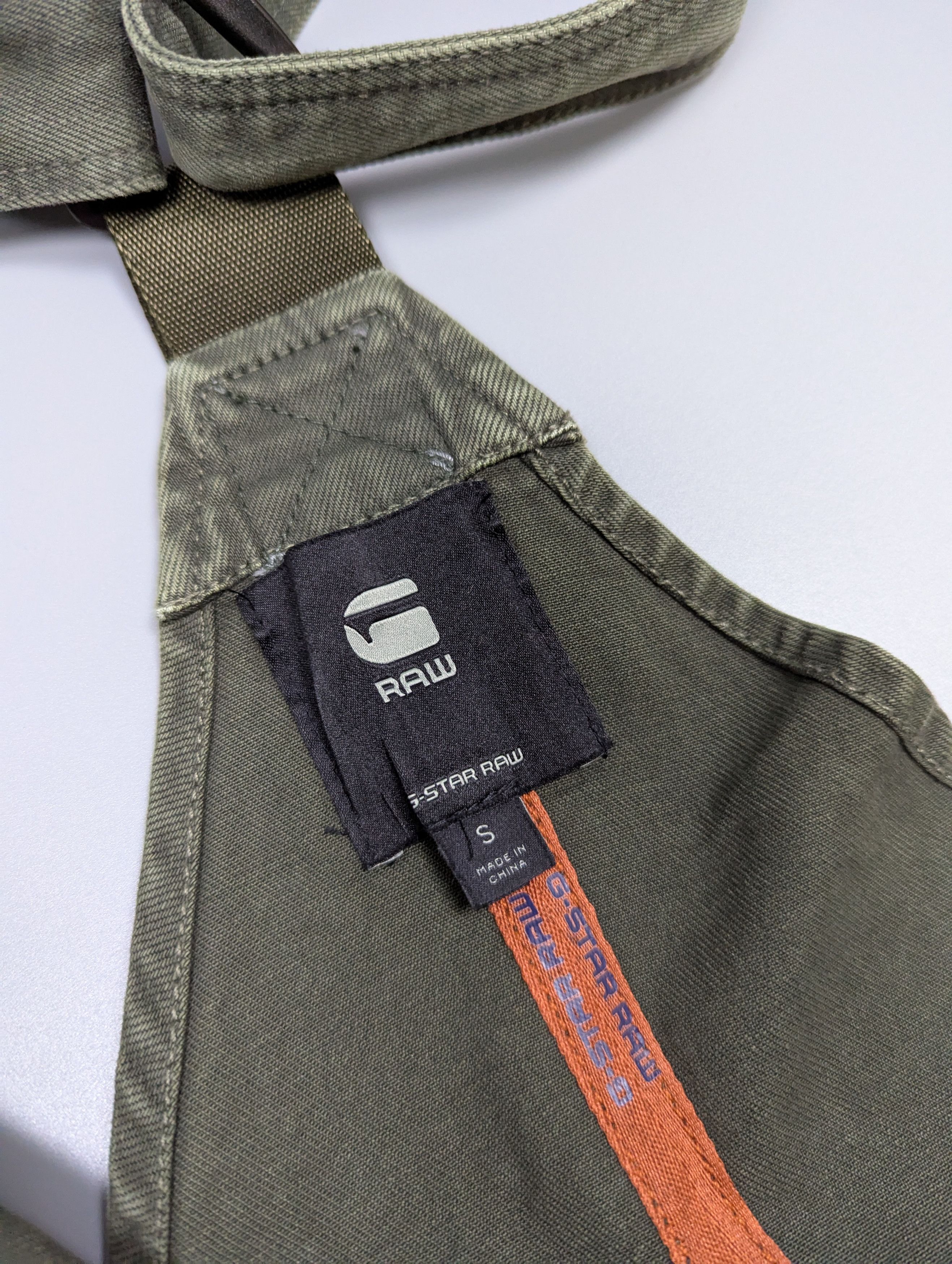 G-Star G-Star RAW Women’s Slim Olive Green Denim Dungaree Jumpsuit Size 27" / US 4 / IT 40 - 11 Thumbnail