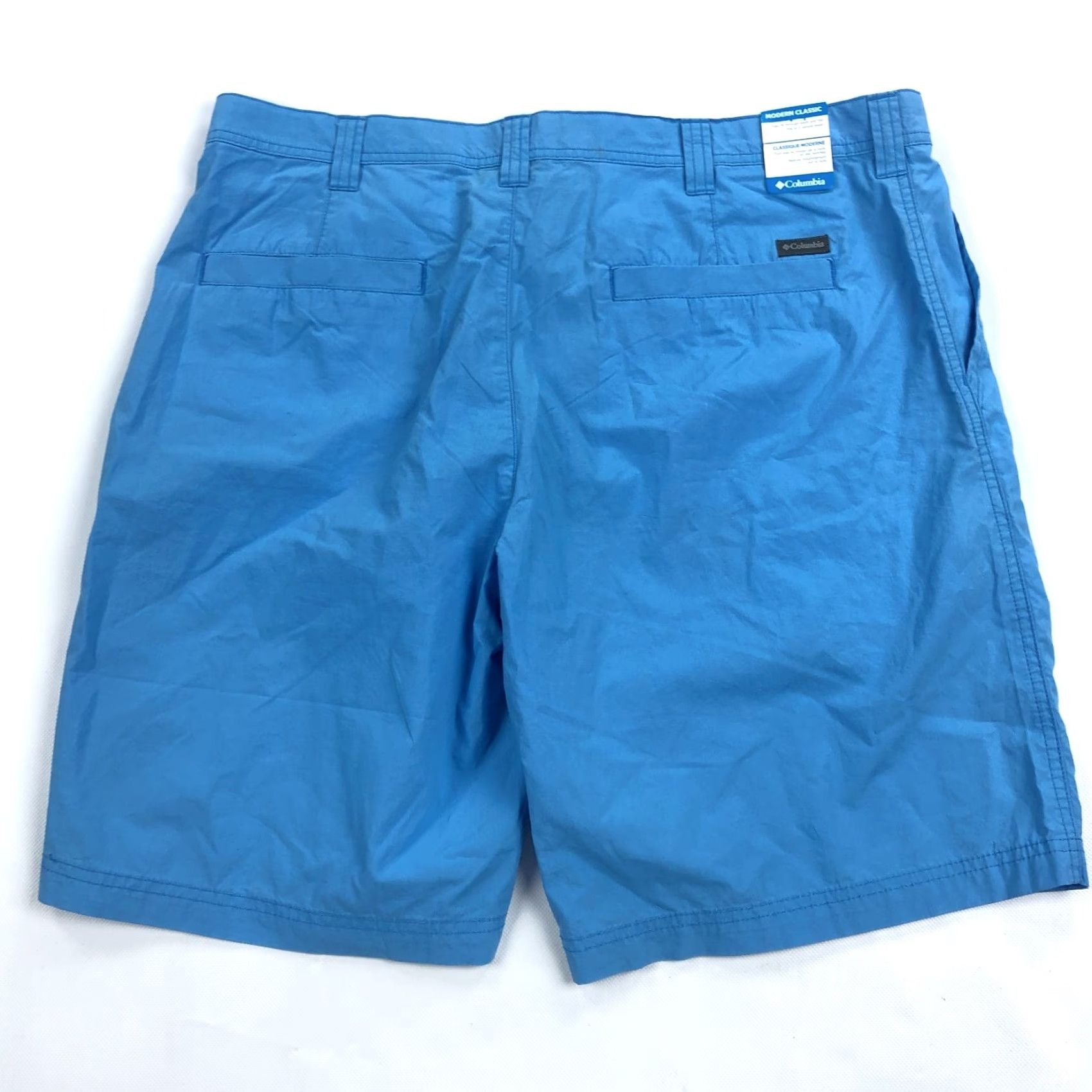 Vintage Columbia Washed Out Shorts Mens 38 Blue 10" Inseam Cotton Knit Regular Chino Outdoor Size US 38 / EU 54 - 7 Thumbnail
