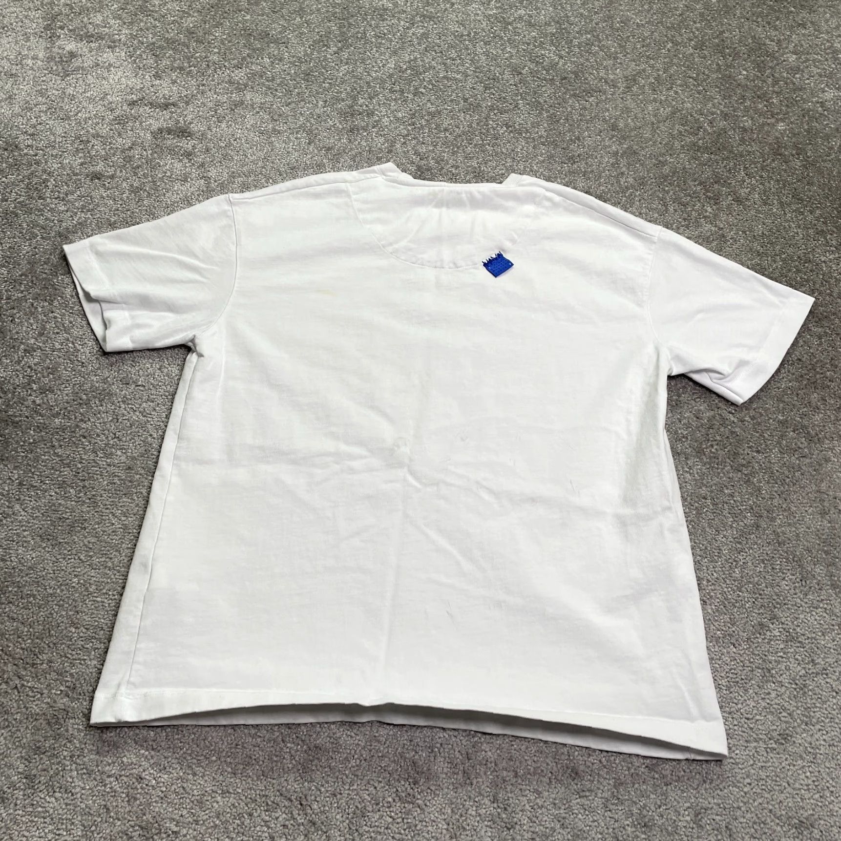 Zara Zara Adererror Graphic T-Shirt Mens Medium White Casual Tee Short Sleeve Crew Neck Size US M / EU 48-50 / 2 - 2 Thumbnail