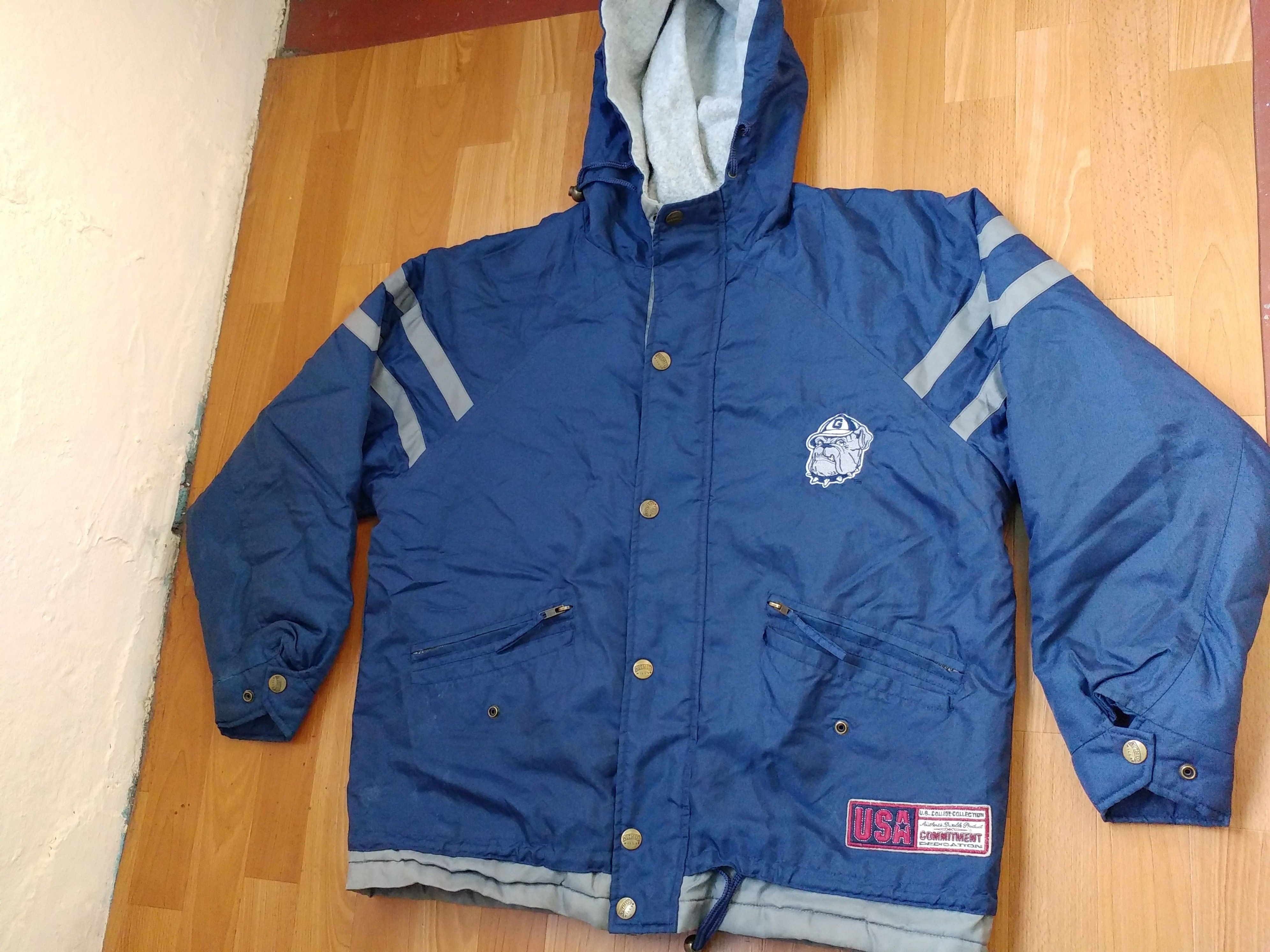 NBA × Nutmeg NBA Georgetown Hoyas jacket, Nutmeg NCAA, vintage M Size US M / EU 48-50 / 2 - 9 Thumbnail