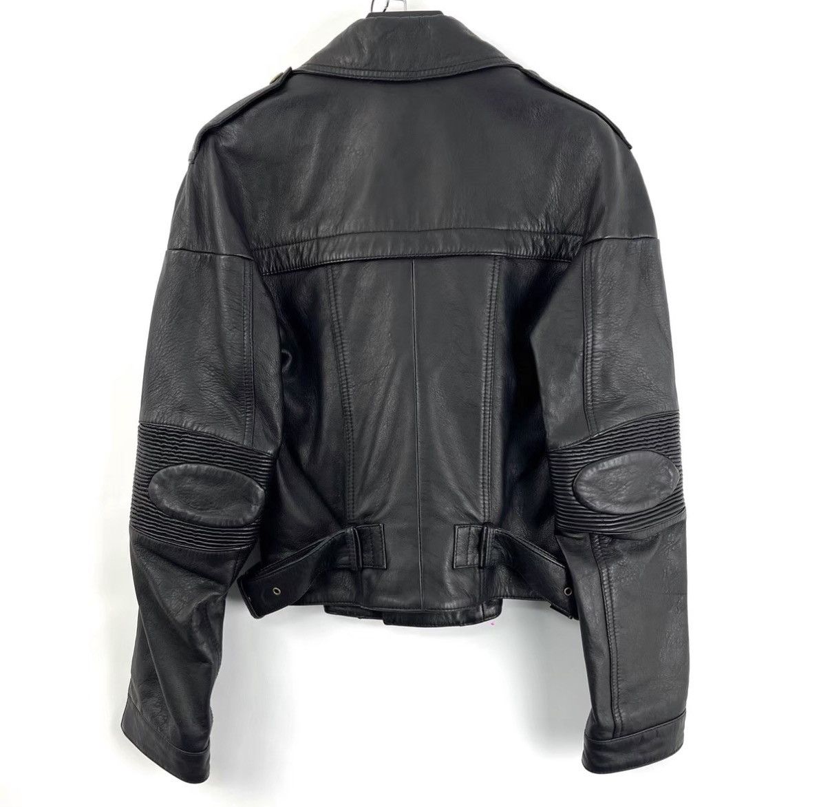 Alexander McQueen Alexander McQueen McQ Black Zip Biker Leather Jacket K12 Size XS / US 0-2 / IT 36-38 - 2 Thumbnail