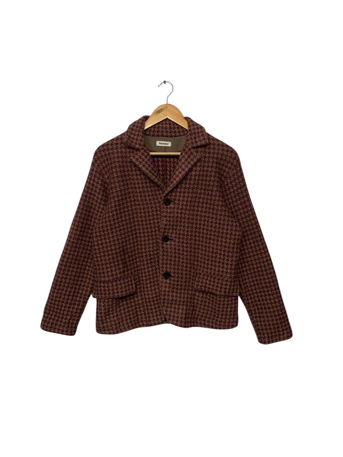 Issey Miyake Vintage Plantation Issey Miyake Button Ups Heavy Wool Jacket Size M / US 6-8 / IT 42-44 - 1 Thumbnail