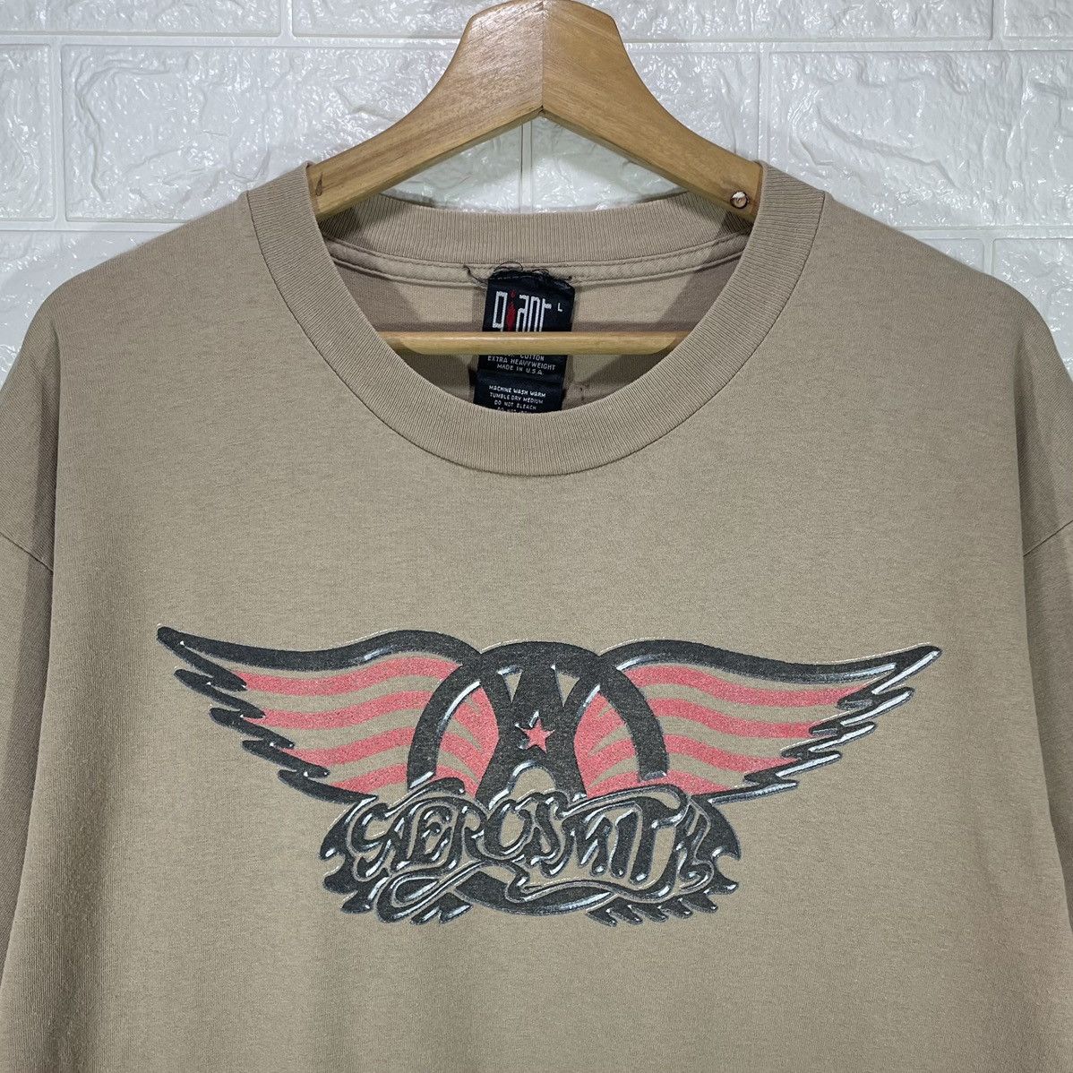 Aerosmith Vintage 1999 Aerosmith Tour Tee Size US L / EU 52-54 / 3 - 3 Thumbnail