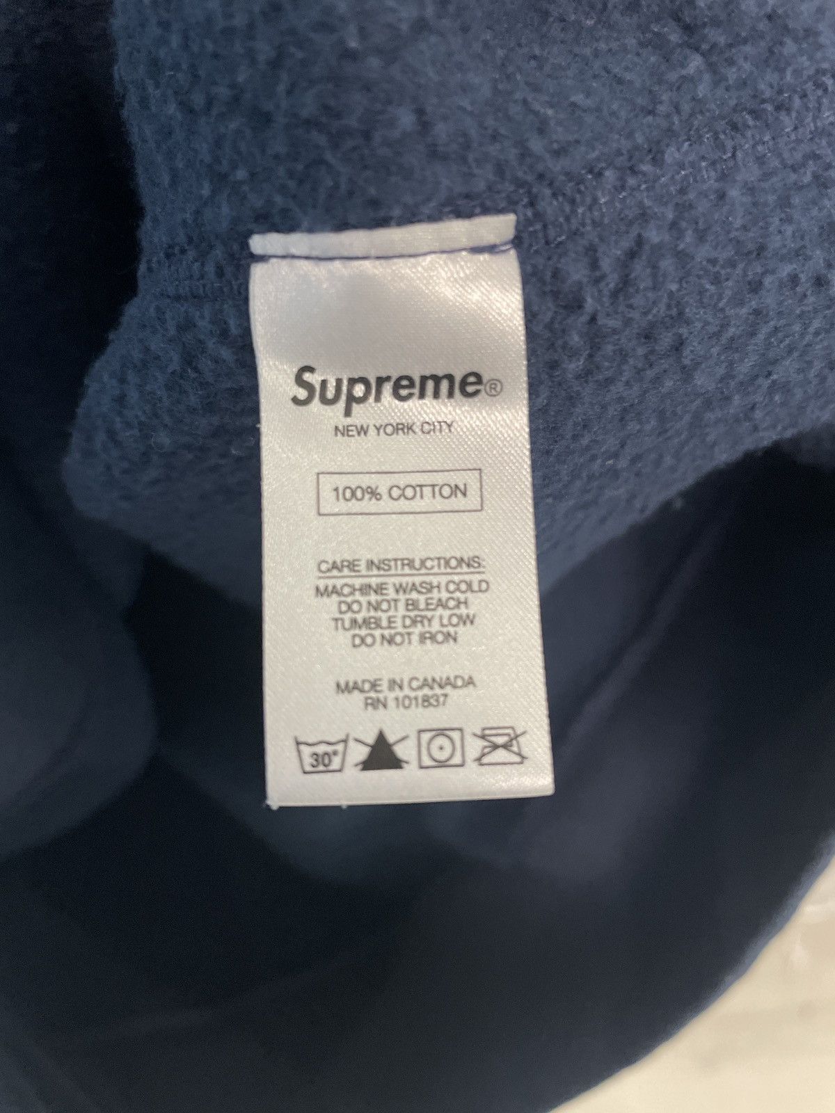 Supreme Supreme Spin Crewneck Navy XL Size US XL / EU 56 / 4 - 5 Thumbnail