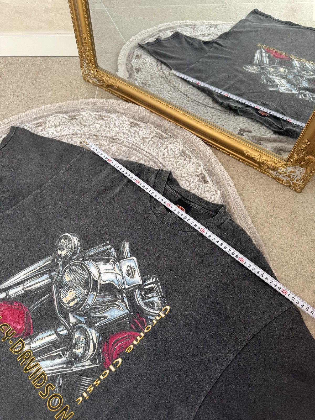 Harley Davidson 1990’s HARLEY DAVIDSON Biker T Shirt Made In USA🇺🇸 Size US XXL / EU 58 / 5 - 5 Thumbnail