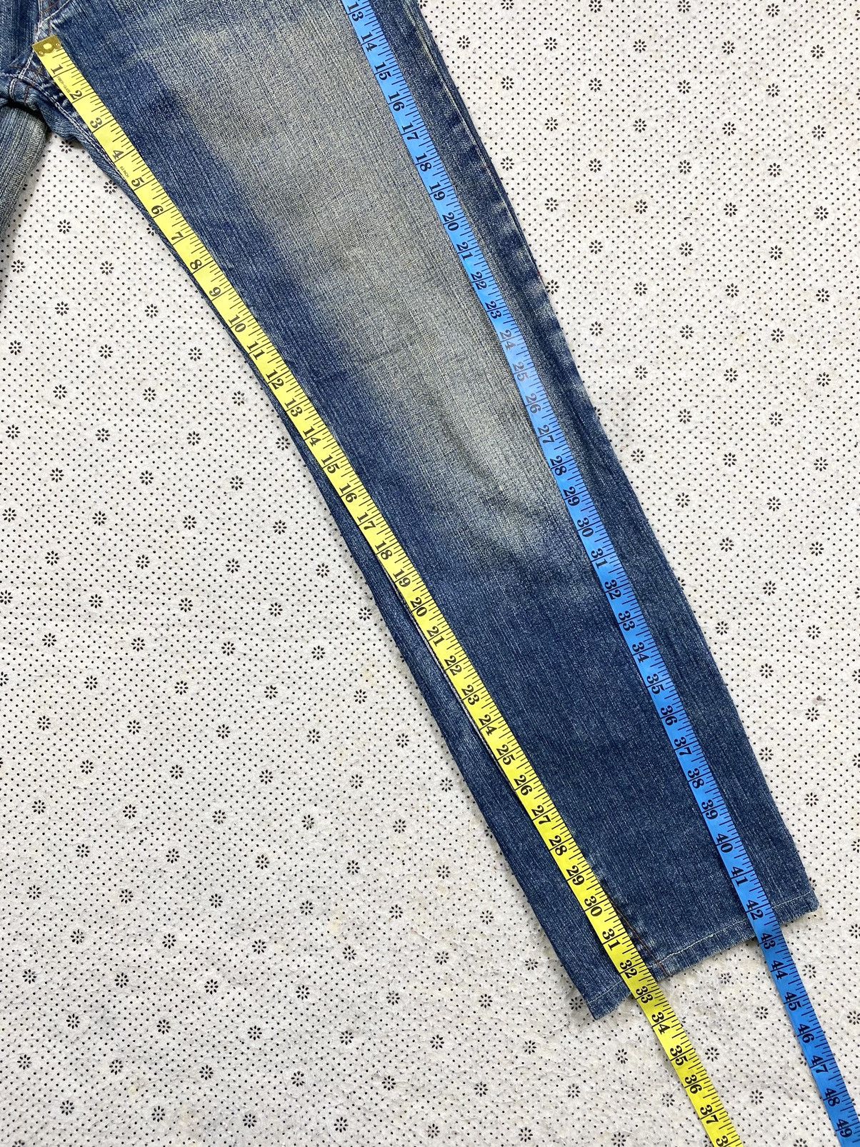 Other Extremely Patina Look Distressed Denim By B.S Raw Denim Size US 34 / EU 50 - 5 Thumbnail