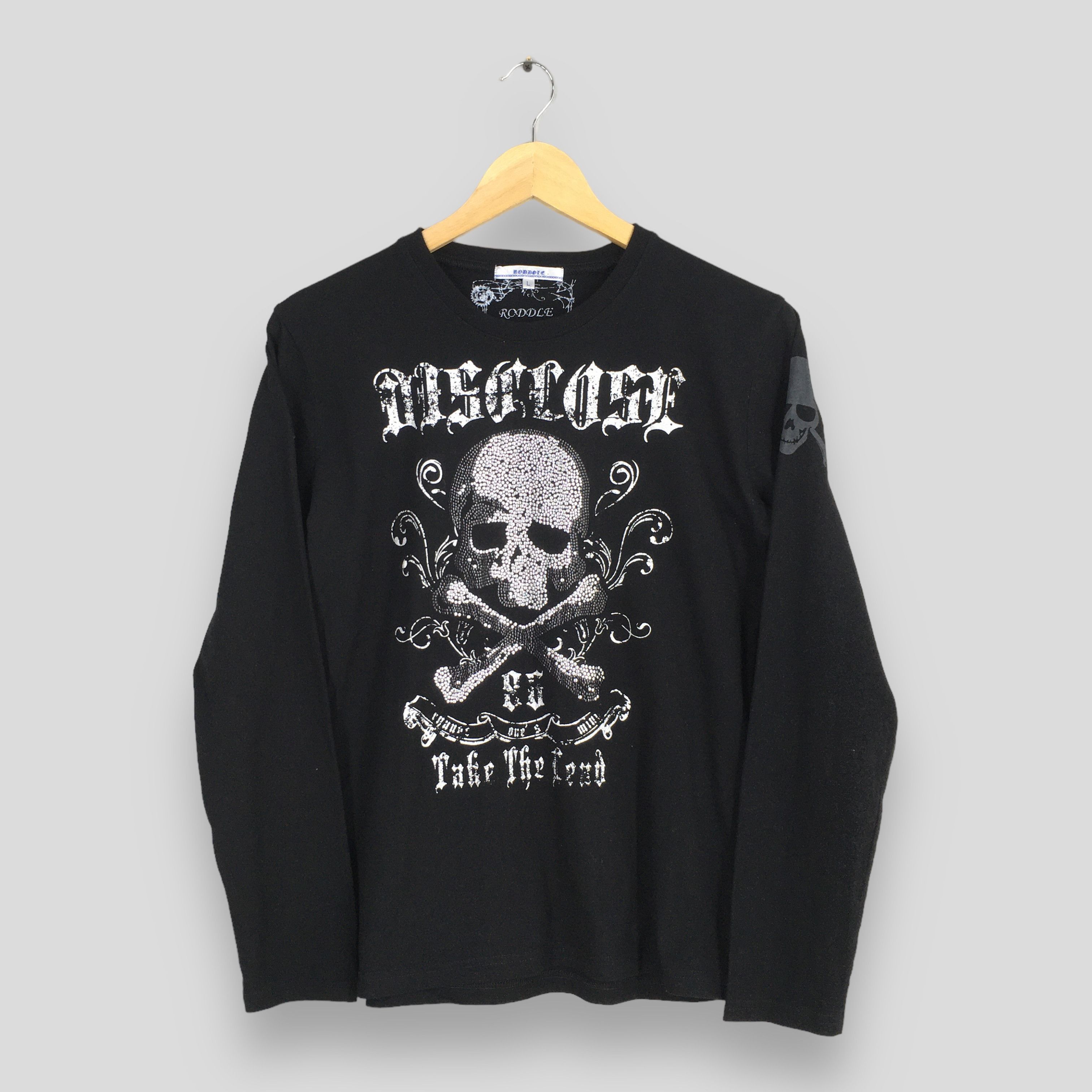 Affliction Y2K Roddle Japanese Streetwear Affliction Style Tshirt Large Size US L / EU 52-54 / 3 - 1 Thumbnail