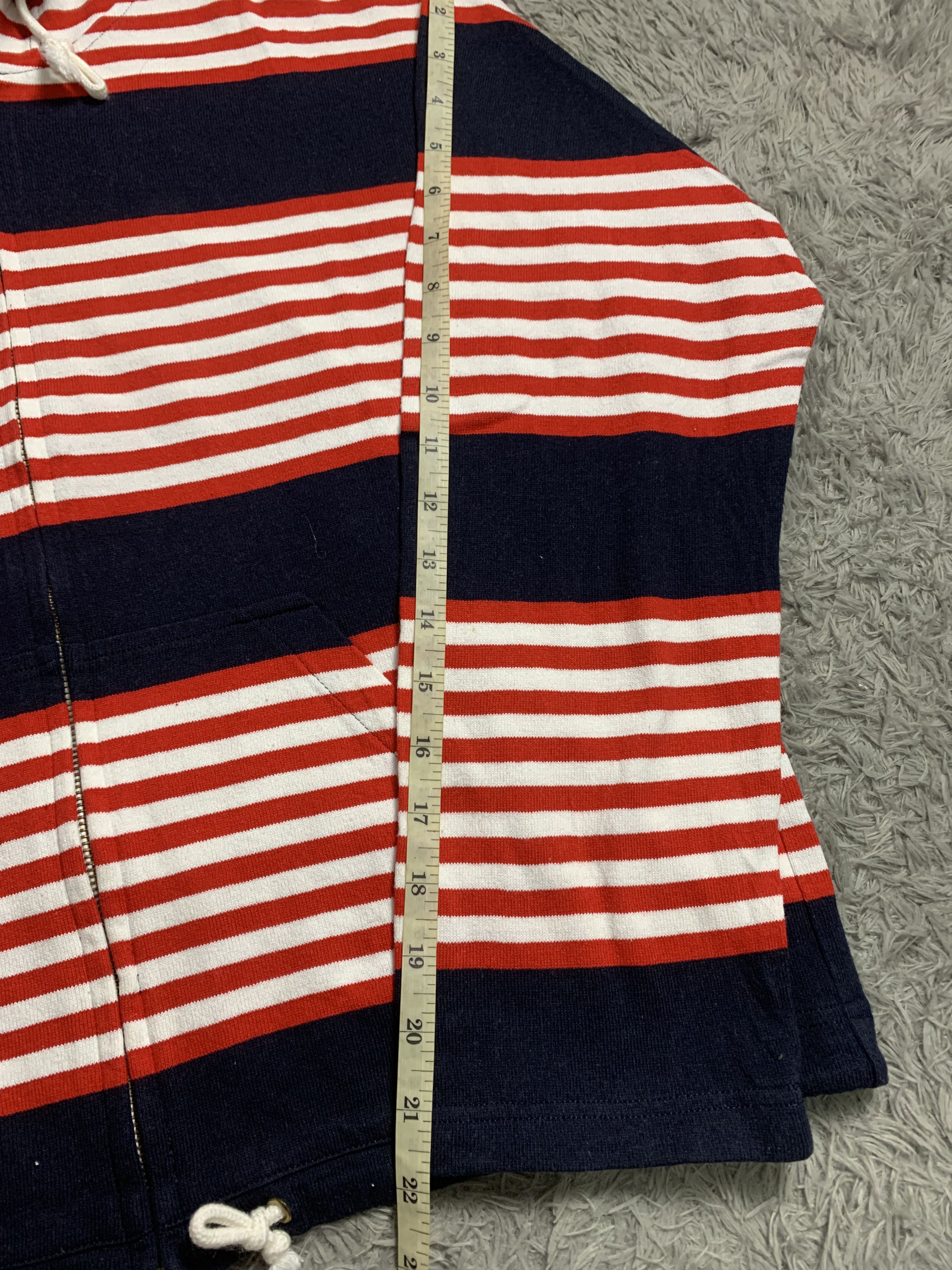 Junko Shimada Part 2 Fur Hoodie Stripes by Junko Shimada Size US M / EU 48-50 / 2 - 7 Thumbnail
