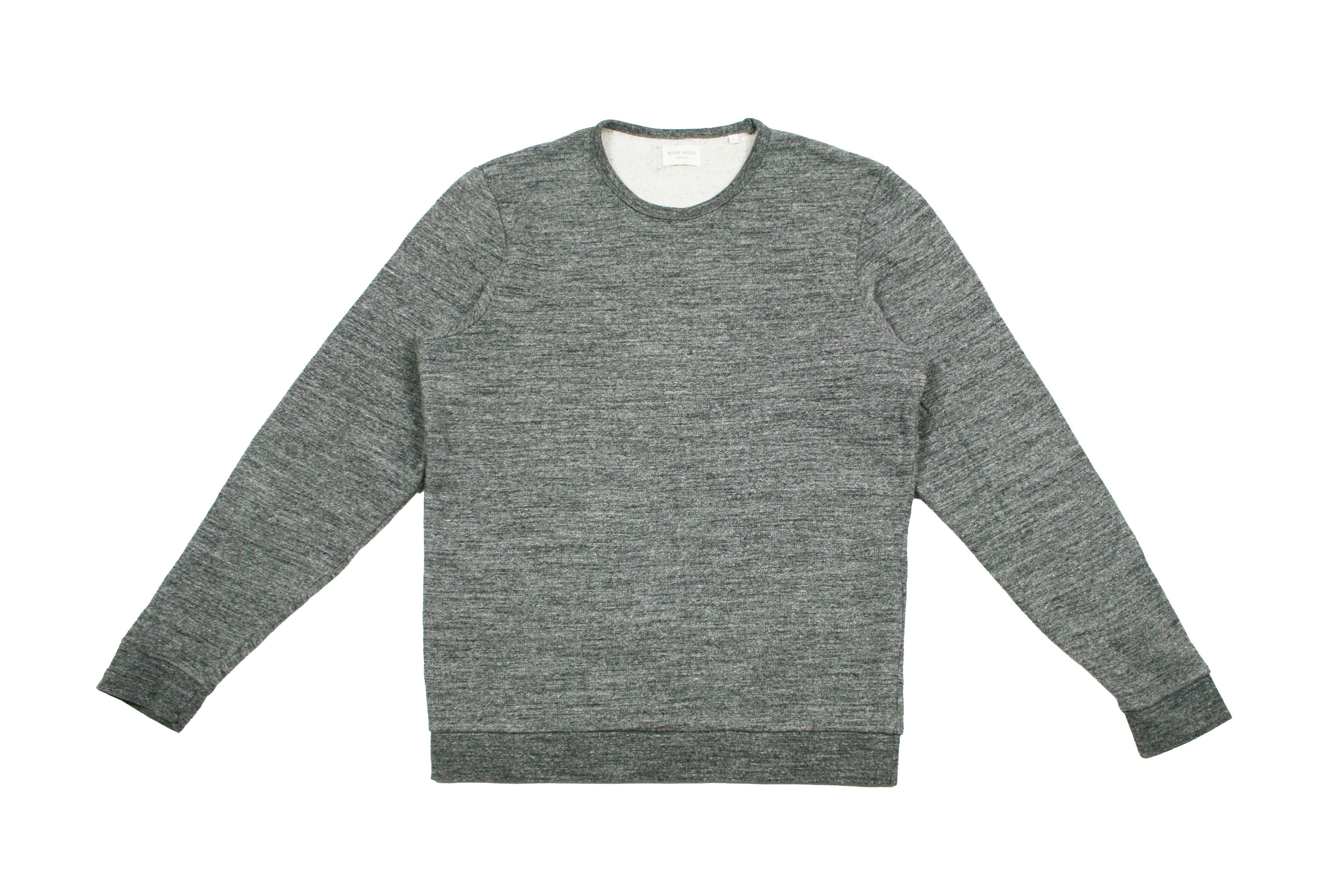 Bonnegueule Japan Line Melange Crewneck Sweatshirt Size US L / EU 52-54 / 3 - 1 Thumbnail
