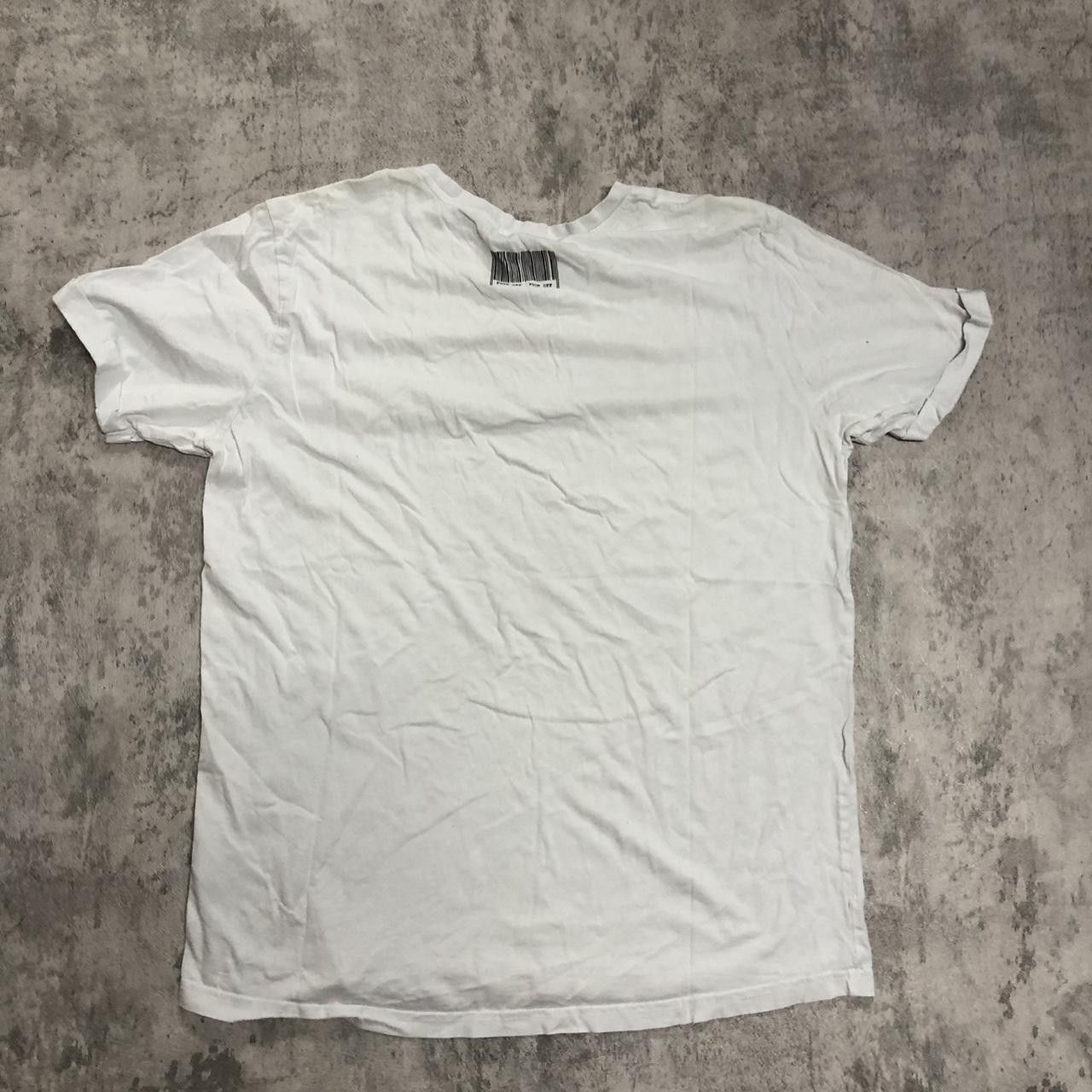 Other White and yellow H&M streetwear t-shirt Size US L / EU 52-54 / 3 - 4 Thumbnail