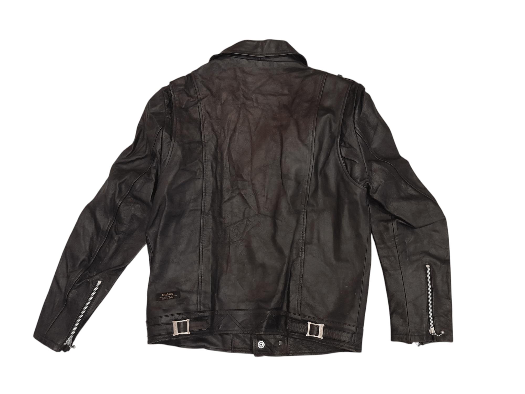 Other DIAFVINE Seung Rae Kim Punk Leather Horsehide Jacket (F467) Size US M / EU 48-50 / 2 - 7 Thumbnail