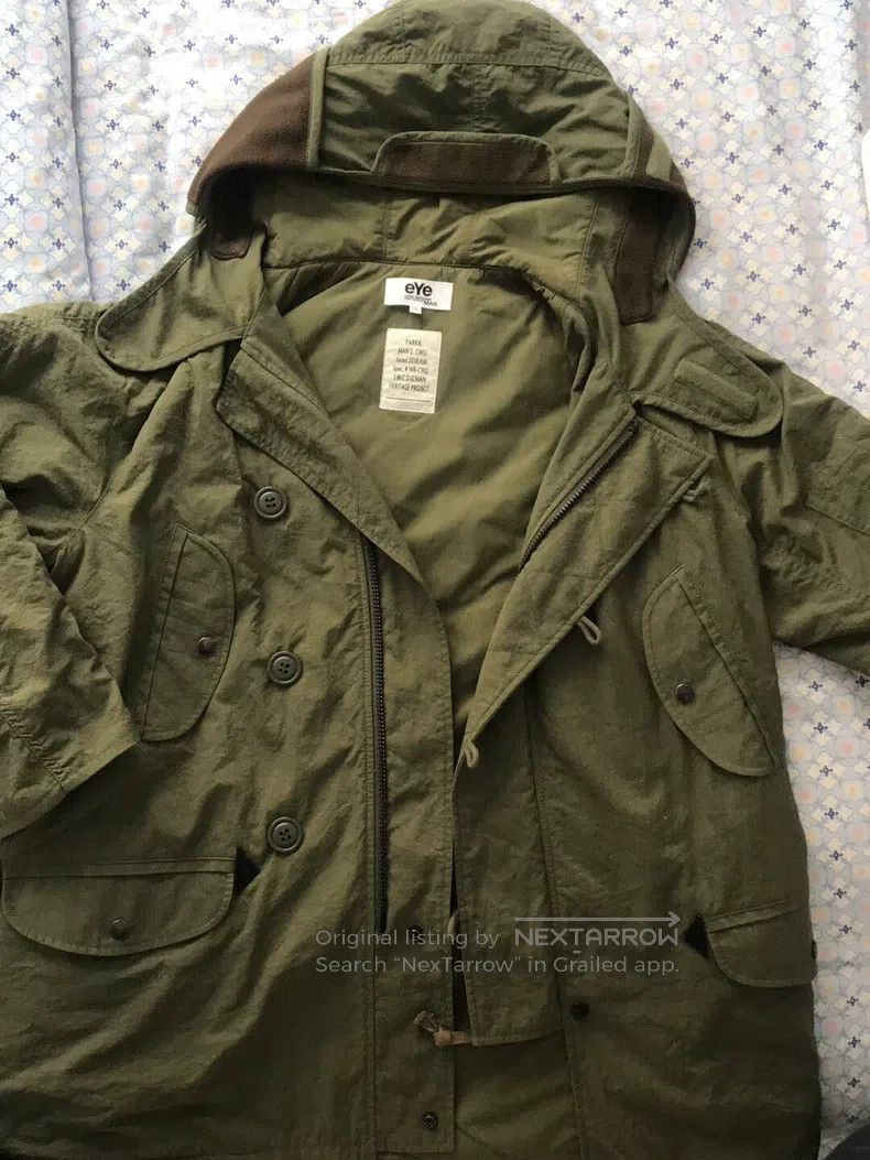Junya Watanabe Junya Watanabe Vintage Military Cotton Coat Size US S / EU 44-46 / 1 - 1 Thumbnail