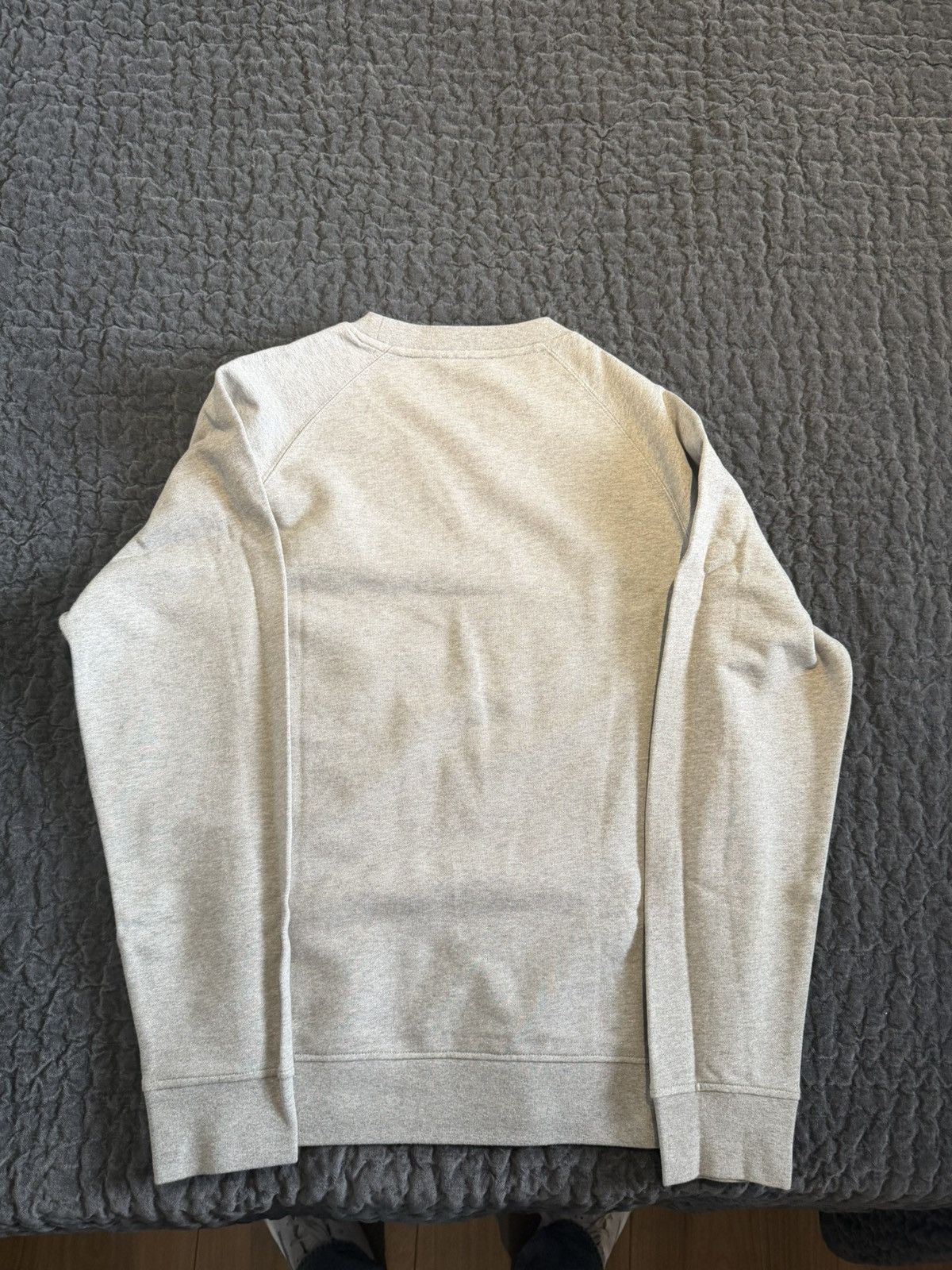 Balmain Balmain Paris Logo Sweatshirt - Heather Grey / Neon Yellow Size US XL / EU 56 / 4 - 6 Thumbnail