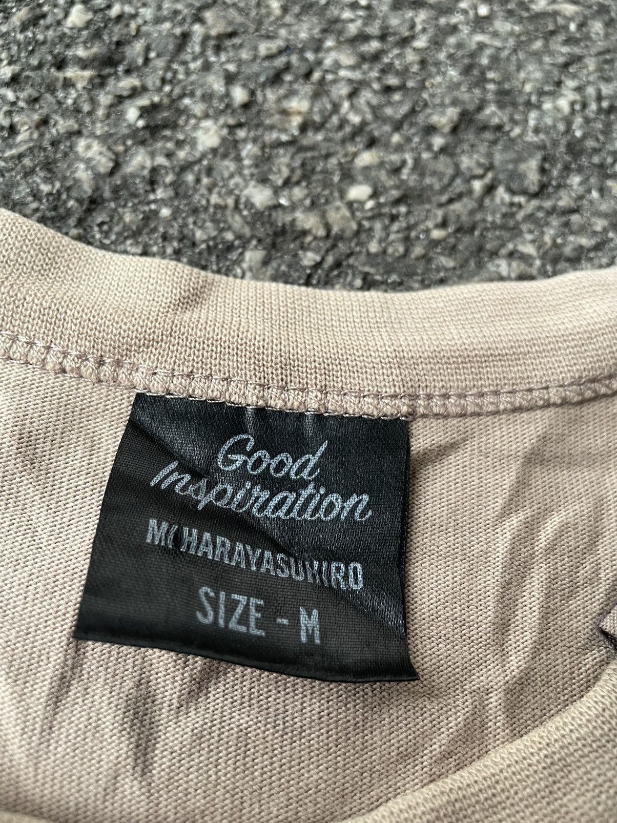 GU × Maison MIHARA YASUHIRO Mihara yashuhiro Brown Over Size T-Shirt Size US M / EU 48-50 / 2 - 4 Thumbnail