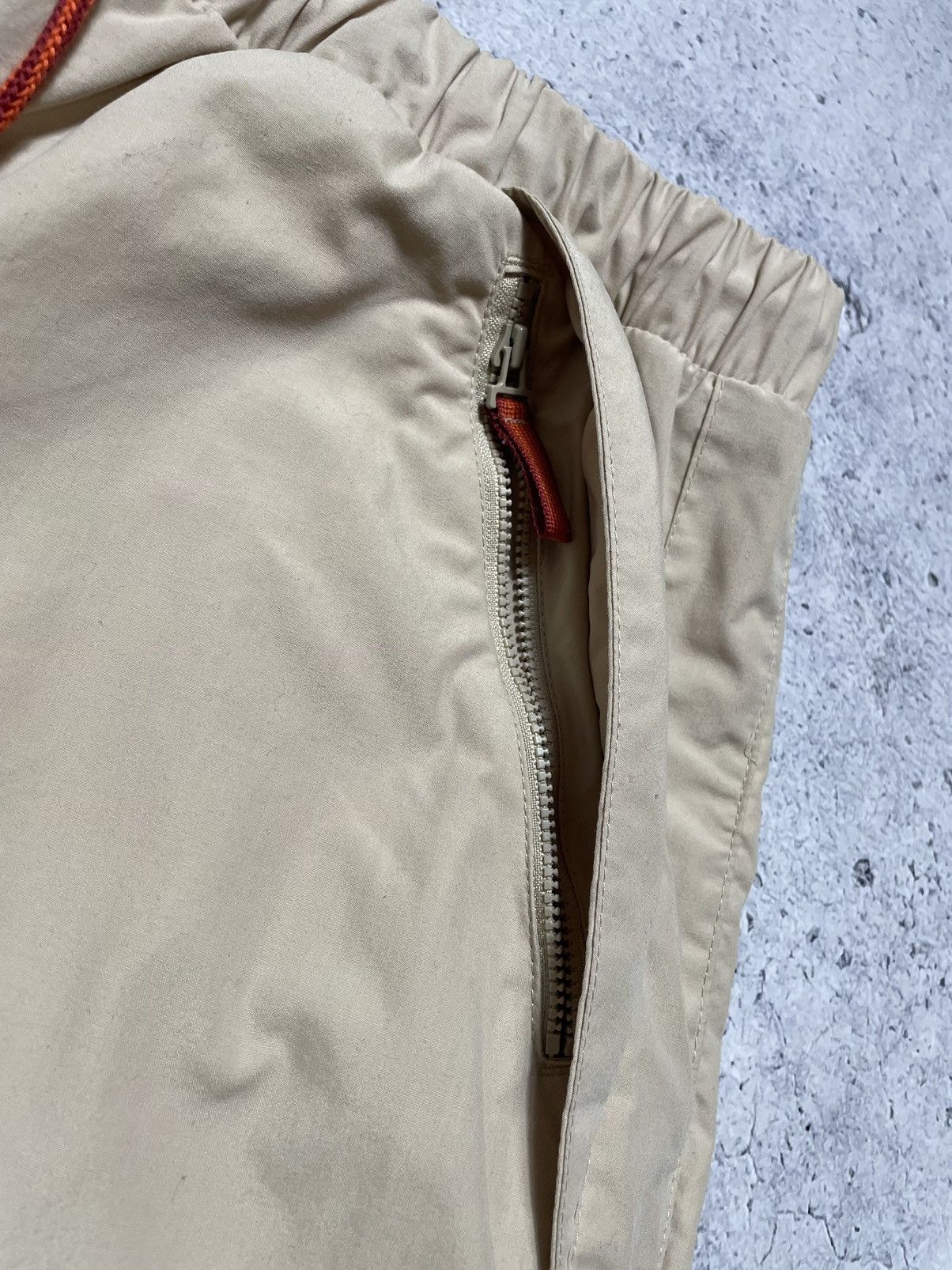 Nike Vintage Nike Cream Track Pants Nylon Drill Y2K style Swoosh Size US 36 / EU 52 - 9 Thumbnail
