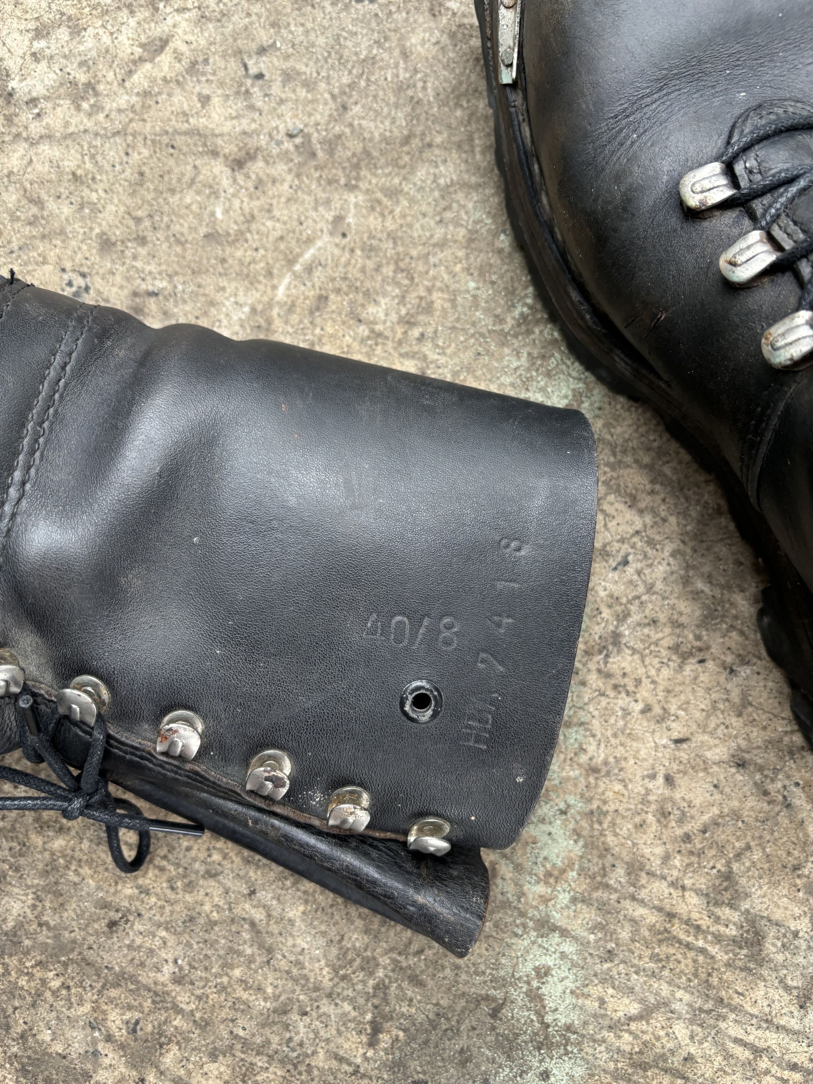 Vintage Vintage 80s Military Paratroopers High Leather Combat Boots Size US 8 / EU 41 - 14 Thumbnail