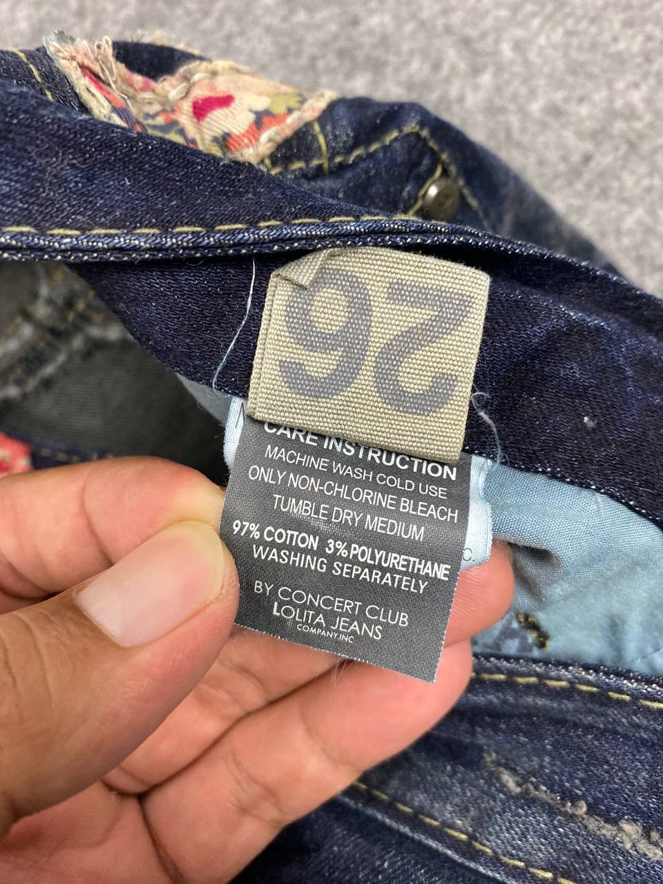 Japanese Brand lolita japanese brand bootcut flare denim nice design Size 30" / US 8 / IT 44 - 13 Thumbnail