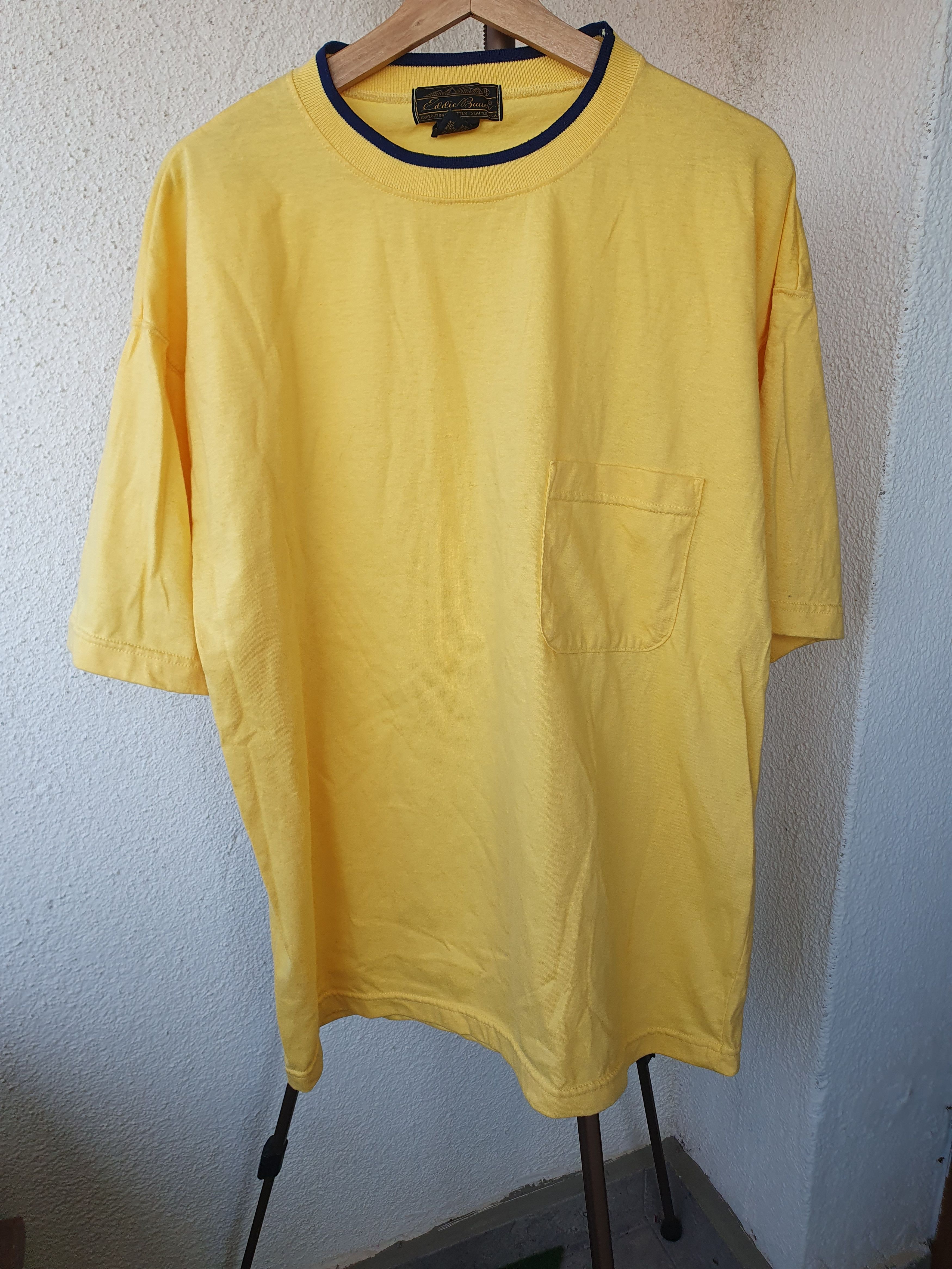 Eddie Bauer × Vintage Eddie Bauer Vintage pocket t-shirt Made in USA sz L Size US L / EU 52-54 / 3 - 1 Thumbnail