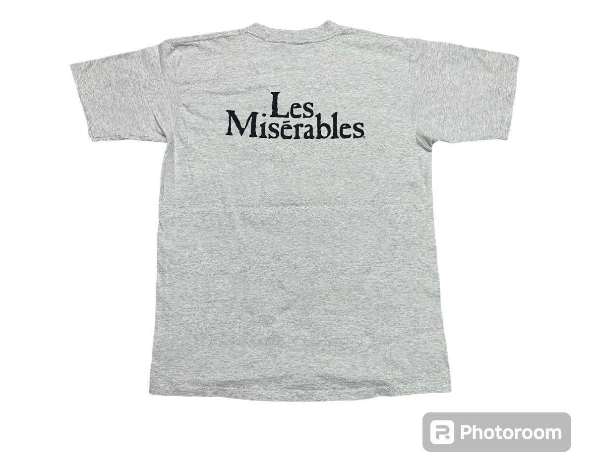 Vintage 80s LES MISERABLES L SIZE ON SUPER RARE 80s GILDAN TAG Size US L / EU 52-54 / 3 - 3 Thumbnail