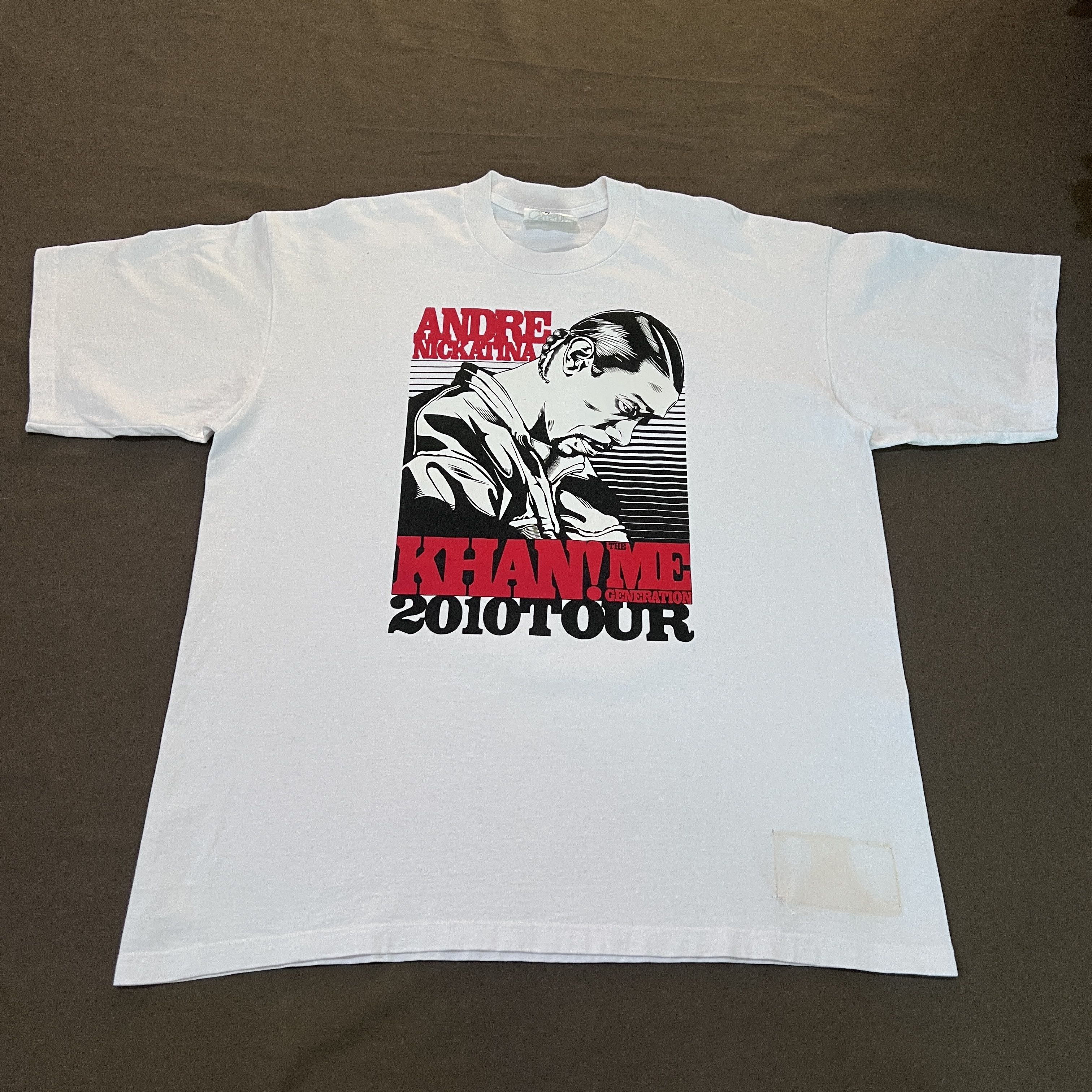 Band Tees Vintage Y2K Andre Nickatina Dre Dog Tour Promo Tee Size US XL / EU 56 / 4 - 2 Thumbnail