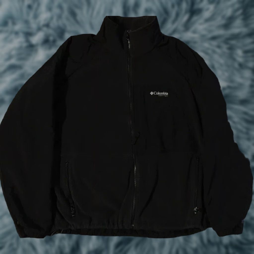 Vintage VINTAGE Columbia Vertex Fleece Jacket XL Men Black 90s Hiking Climbing Ski Snowboard Denali Size US XL / EU 56 / 4 - 1 Thumbnail