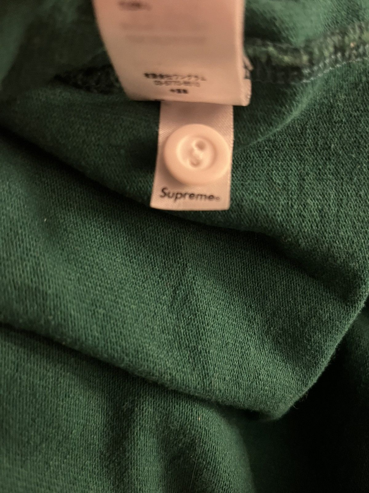 Supreme Supreme men’s split box logo red/white/green rugby polo Size US XL / EU 56 / 4 - 5 Thumbnail