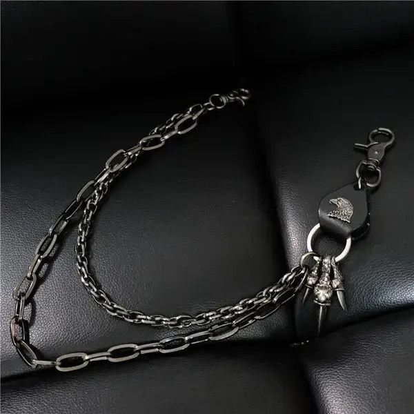 Japanese Brand Retro Punk Pants Chain Size ONE SIZE - 2 Thumbnail